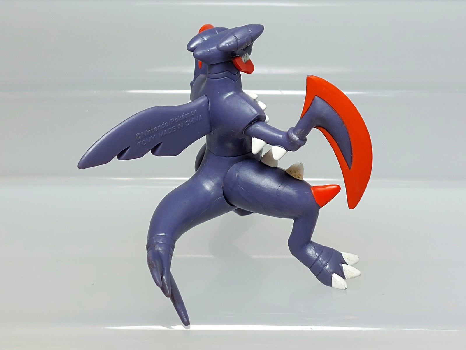 Mega Garchomp Pokemon Moncolle Figure Takara Tomy 2014 Japan F03 2.4in
