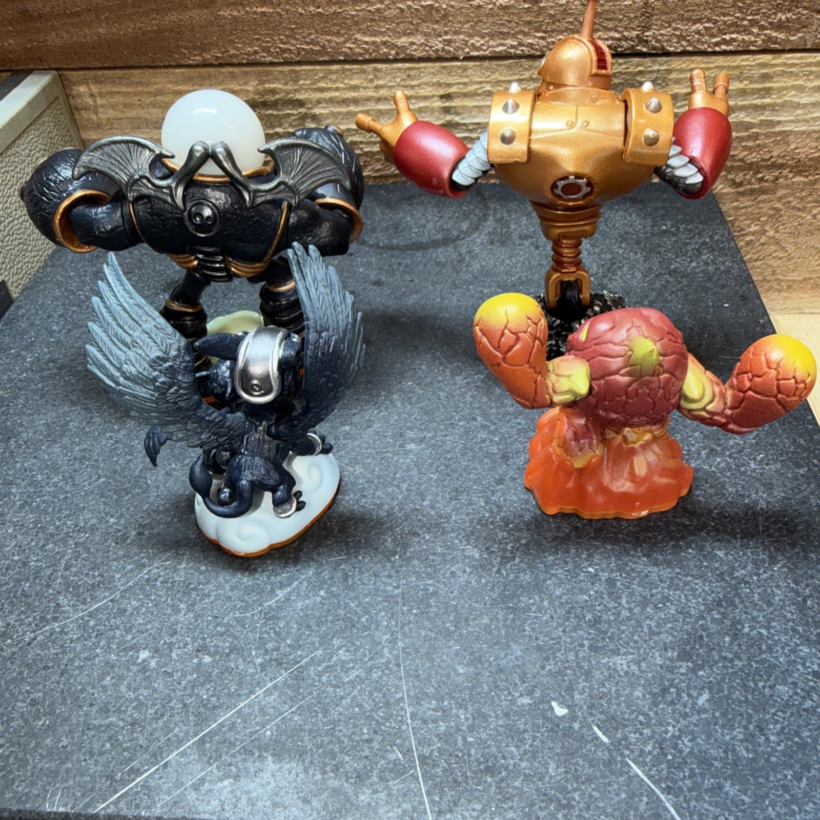 Skylanders GIANTS:Eye Brawl, Sonic Boom,Bouncer & Lightning Eruptor-lot Of 4 #57