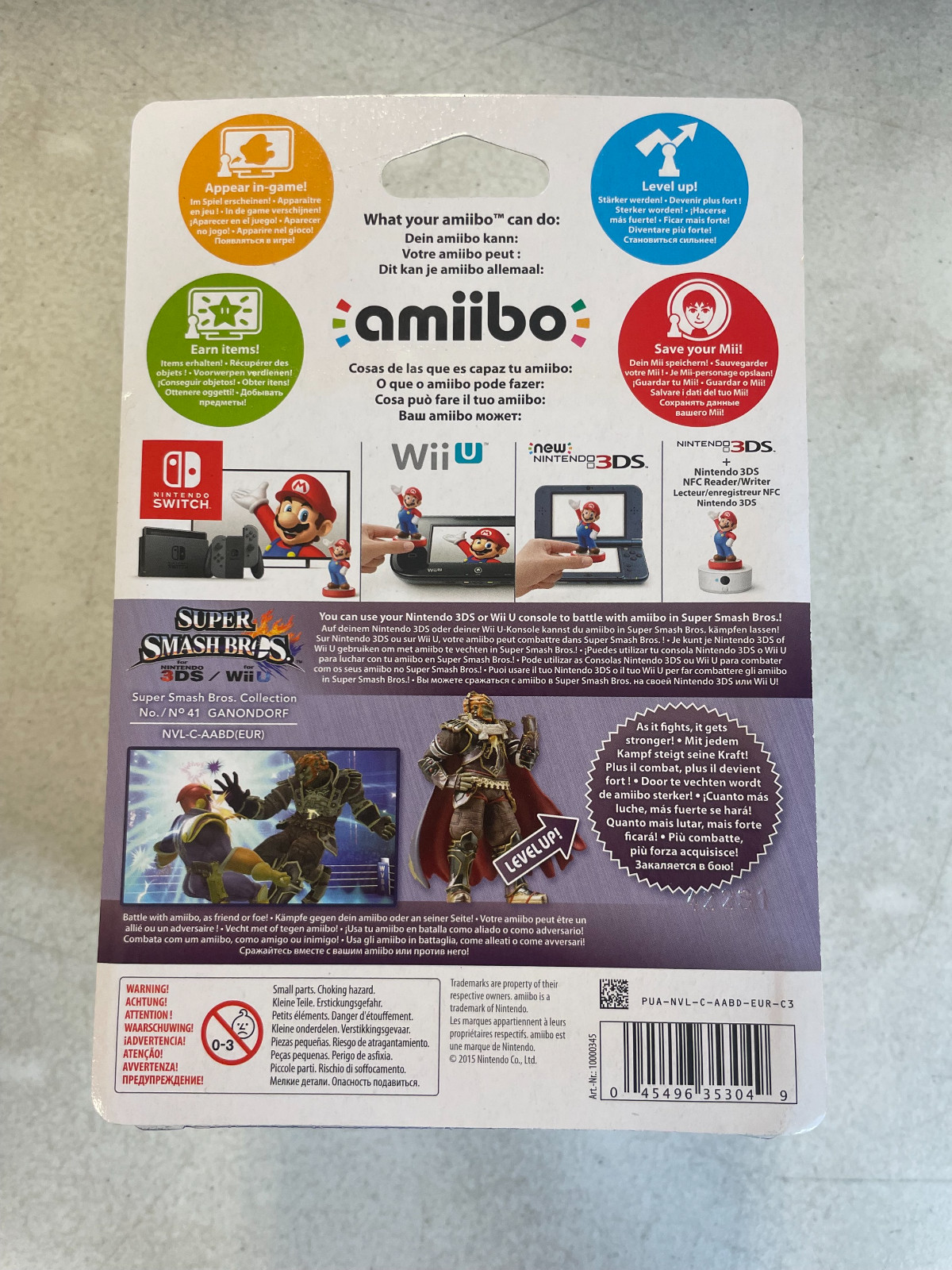 Ganondorf Amiibo Super Smash Bros Series Nintendo Brand New & Factory Sealed!