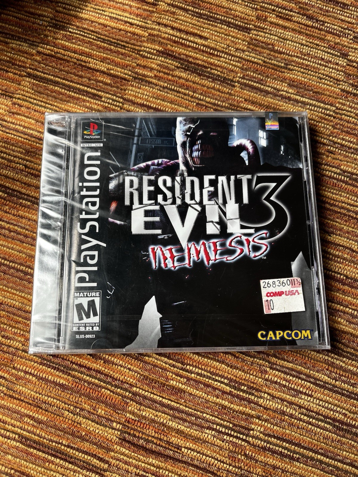 Sealed Sony PlayStation 1 PS1 Resident Evil 3 Nemesis Black Label