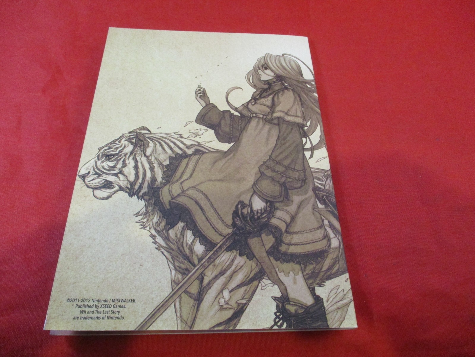 The Last Story Nintendo Wii Art Gallery Promo Art Book ONLY (No game)