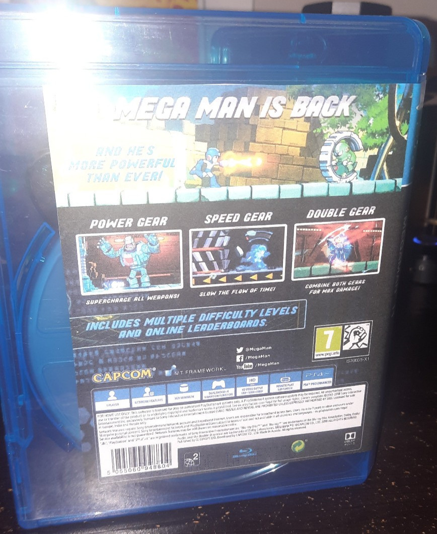 Megaman 11 Plastation 4 PS4 – Tested – No original case