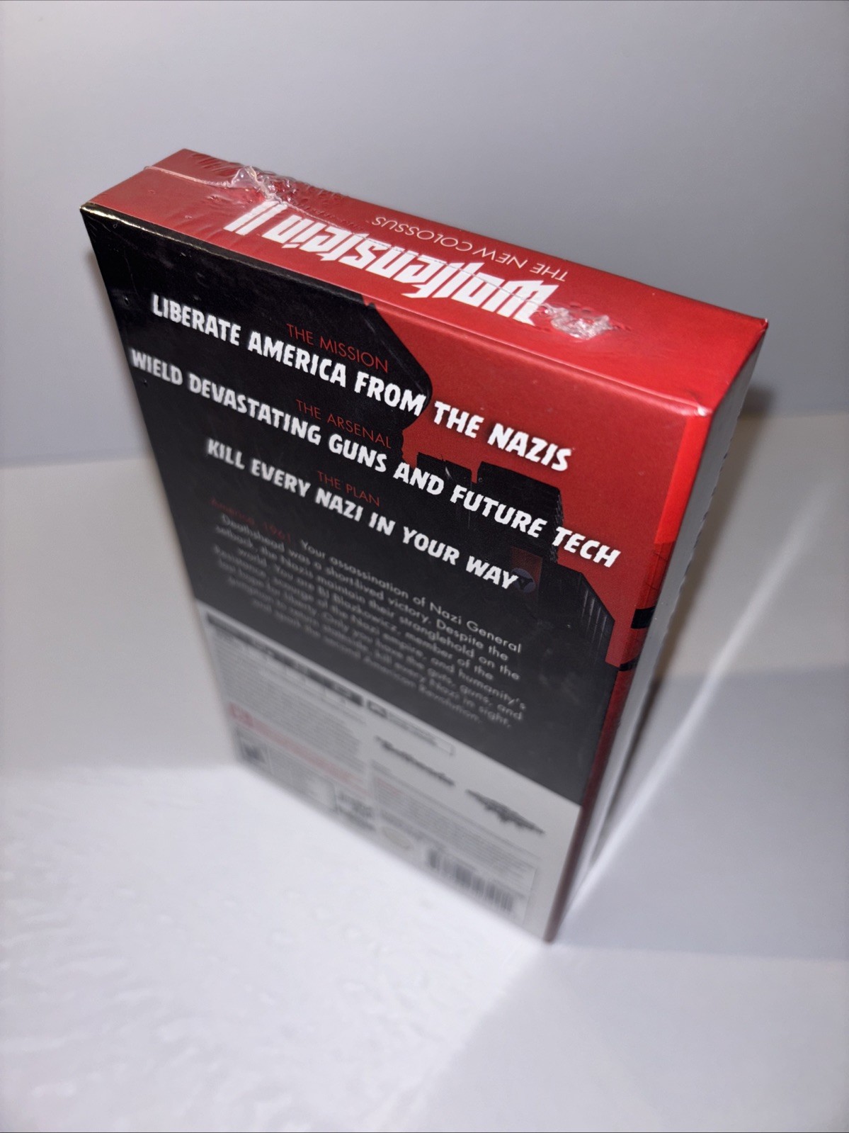 STEELBOOK EDITION WOLFENSTEIN 2 II THE NEW COLOSSUS LIMITED RUN GAMES U.S. ESRB