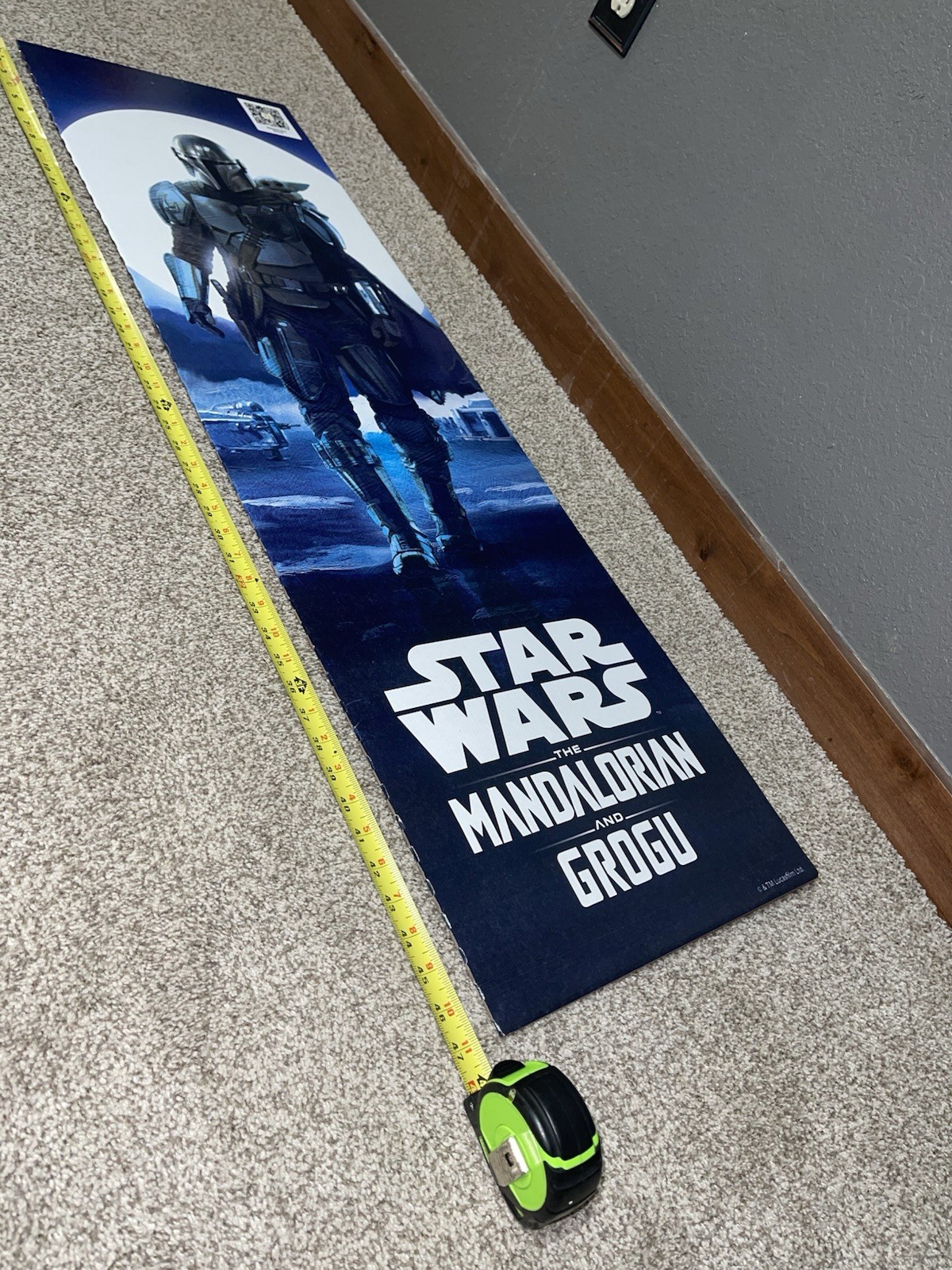 Star Wars The Mandalorian AT-AT 4FT Display -Walmart- 2026 (Full Display)