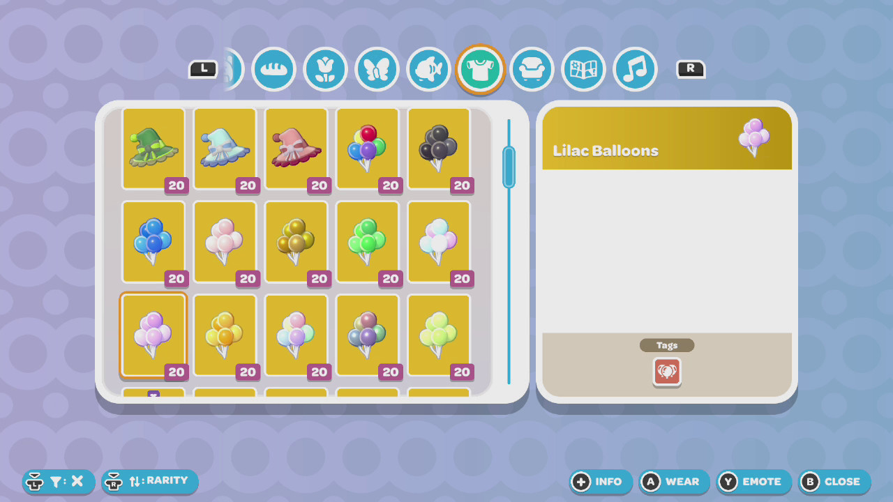 Hello Kitty Island Adventure Clothes 👗Any Item Nintendo Only