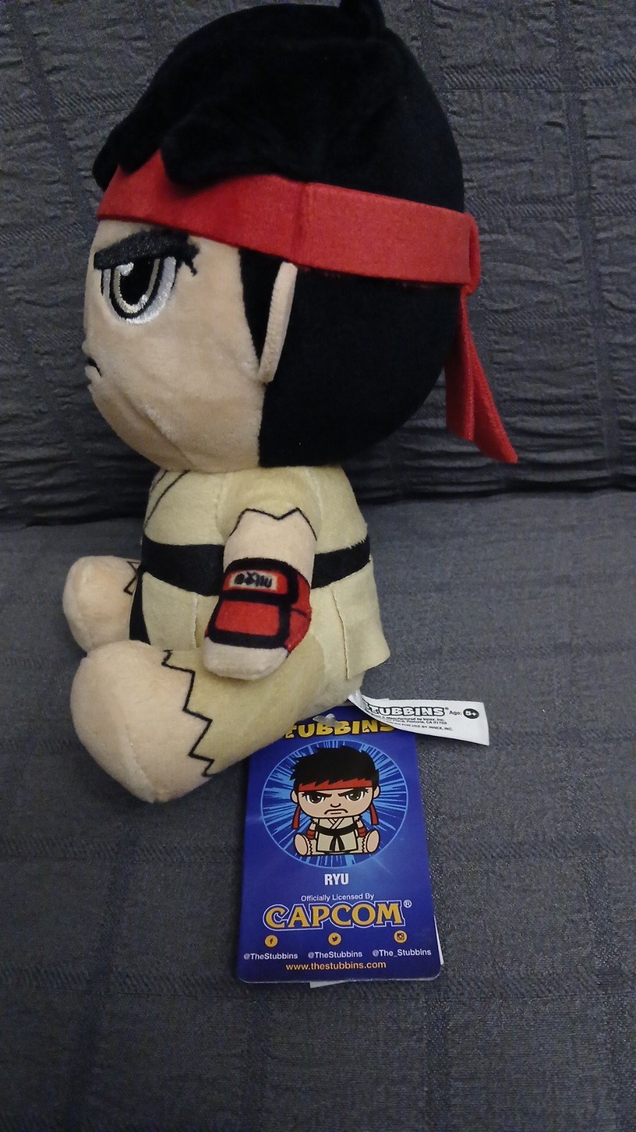 Pixel Pals – Street Fighter – RYU 2017 Capcom Lights & RYU Stubbins Plush