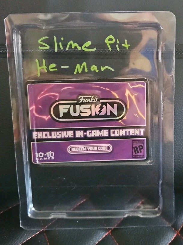 Funko Fusion Slime Pit He-Man DLC In-Game Content Code