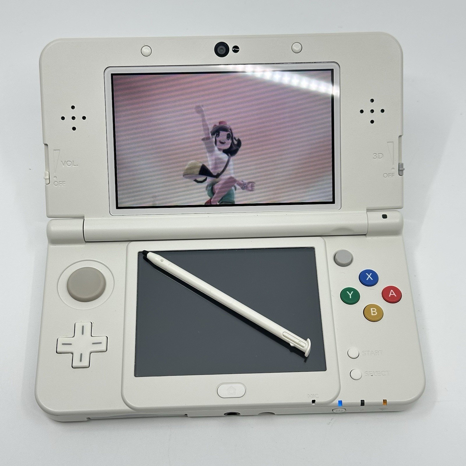 Nintendo “New” 3DS White Super Mario Black Friday Edition Console KTR-001 BUNDLE