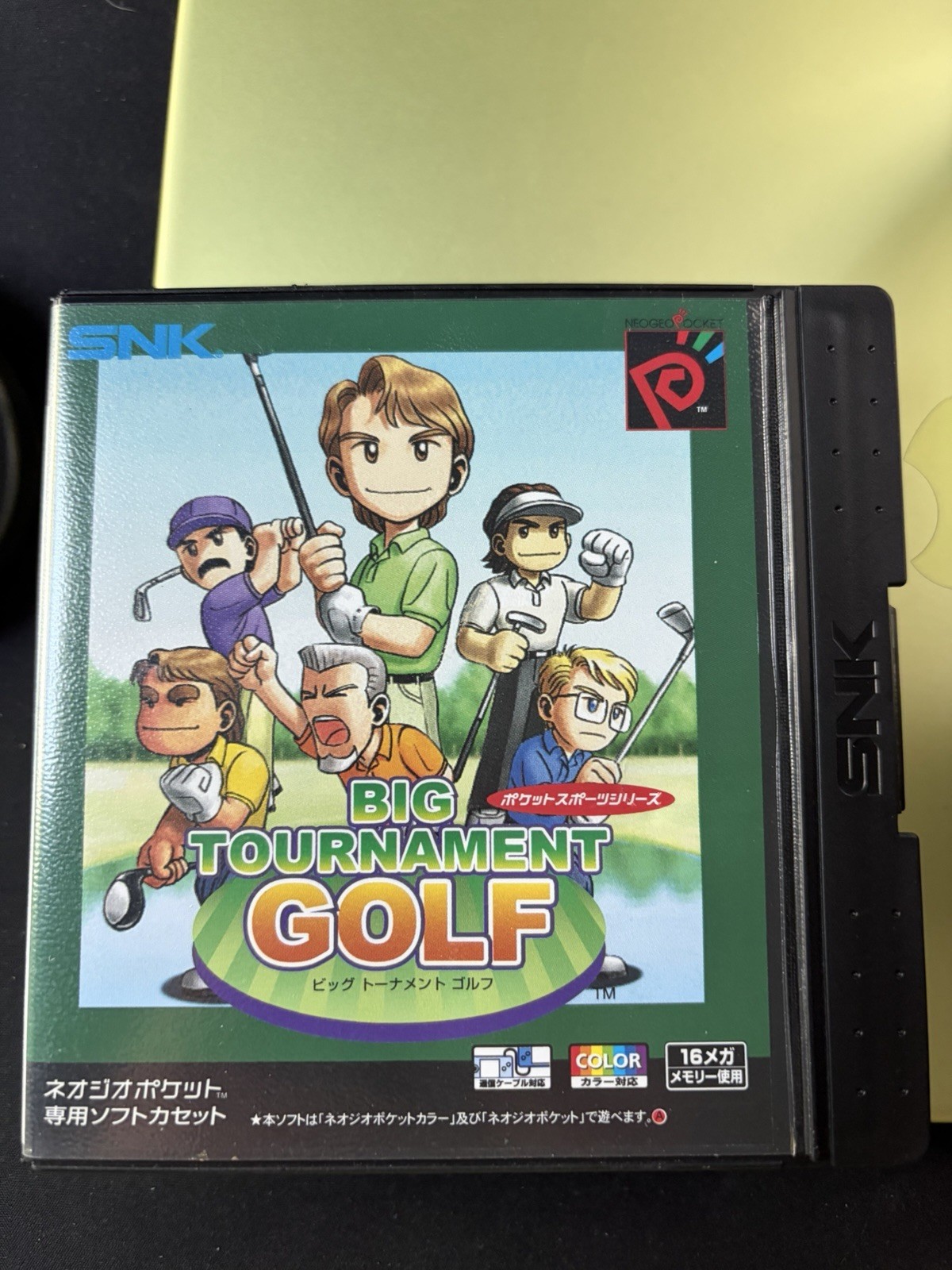 Big Tournament Golf SNK Neo Geo Pocket Color Colour Used Japan Neo Turf Masters