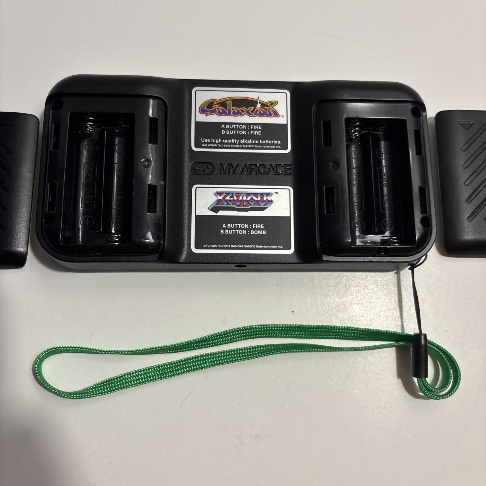 My Arcade GALAGA Pocket Player Portable Gaming System Galaxian Xevious Tested