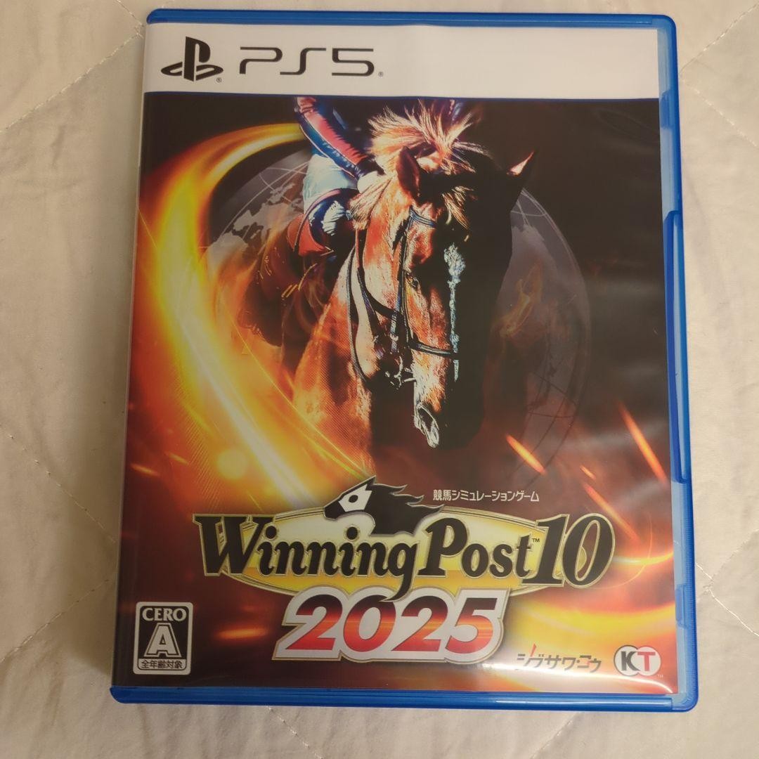 Winning Post 10 2025 for PS5 Video Game JP used