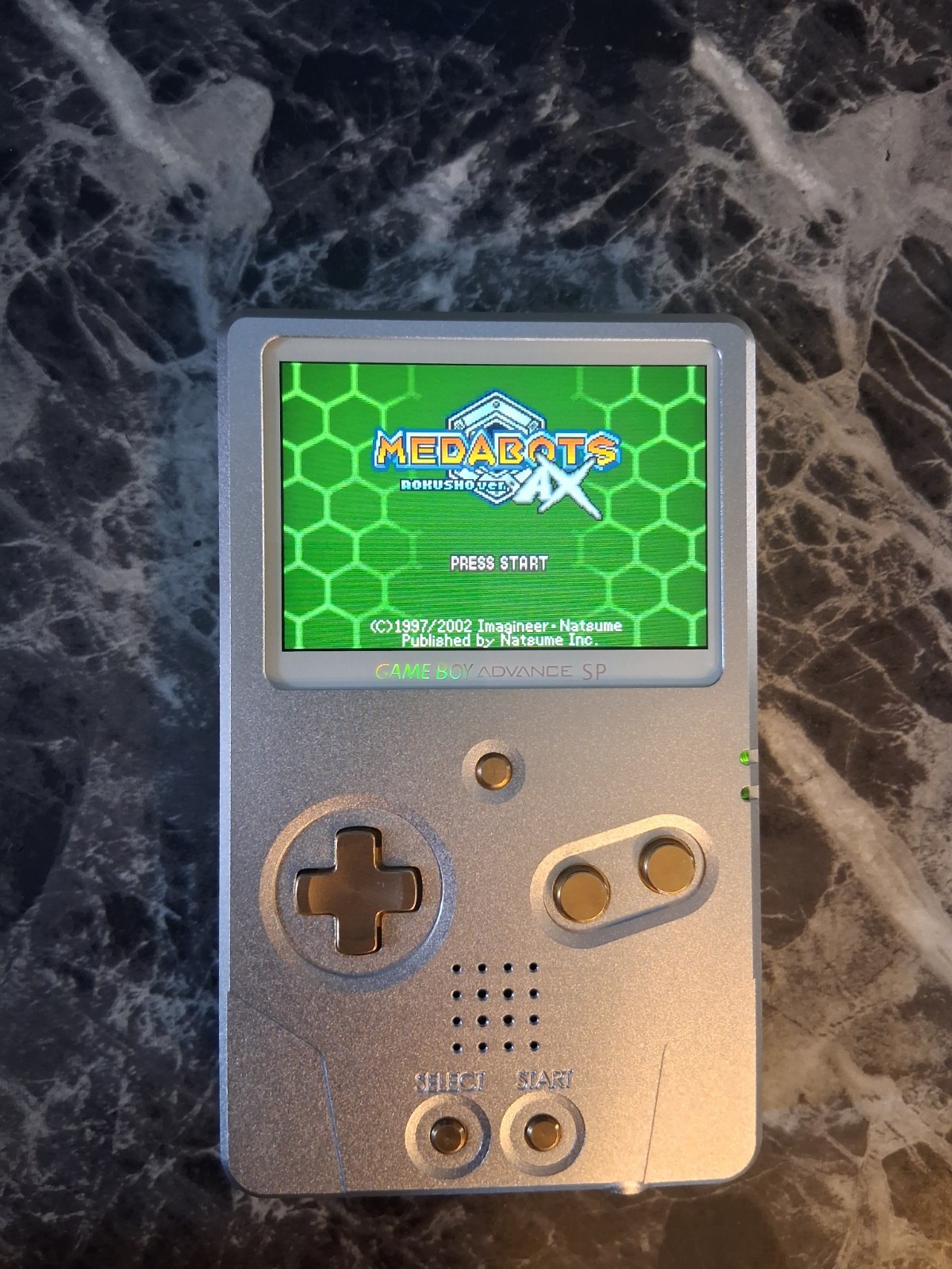 Custom Game Boy Advance Console IPS Backlit W/ Game USB C