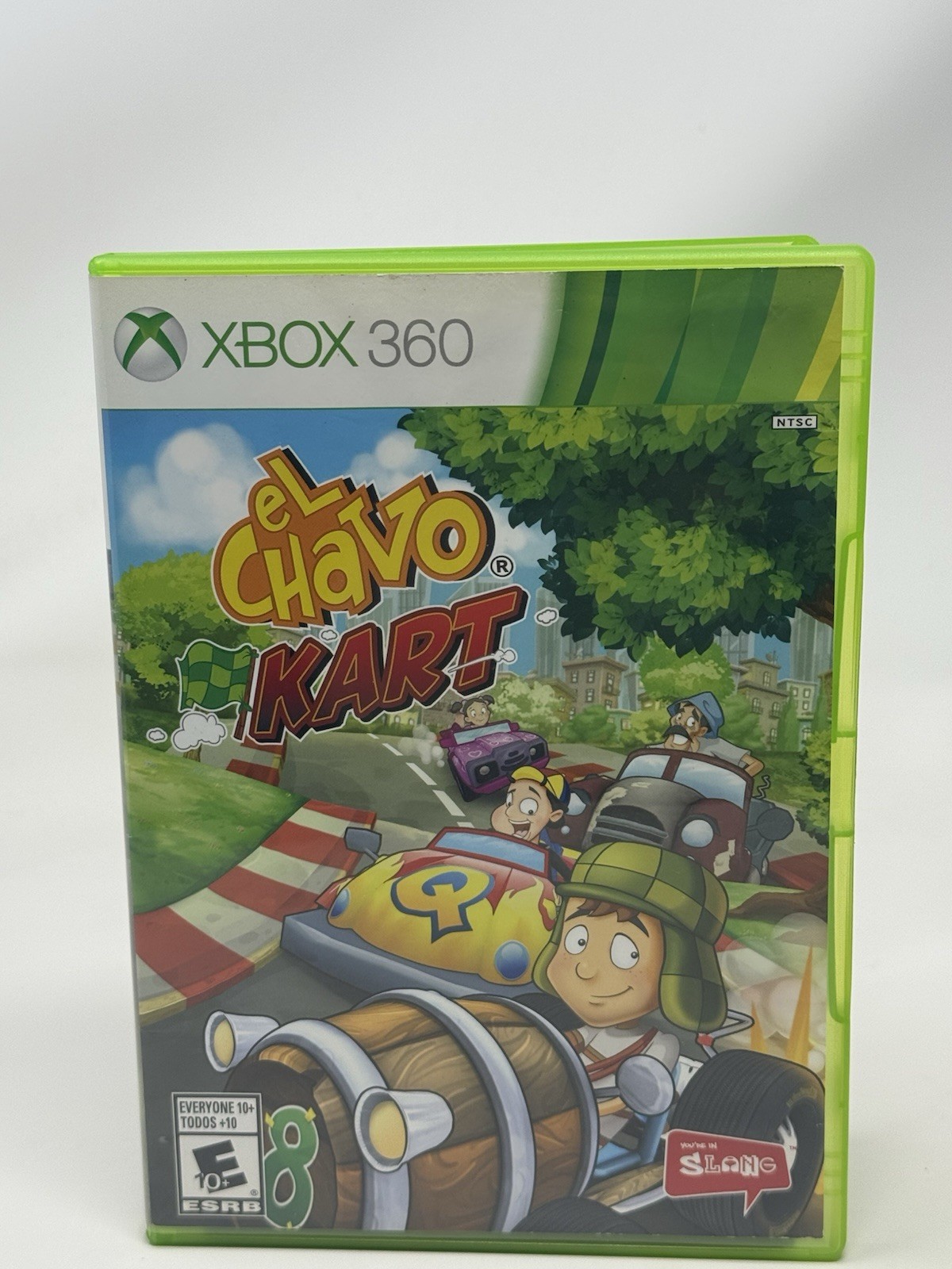 El Chavo Kart Microsoft Xbox 360 Complete CIB Pristine Disc Mexico Exclusive