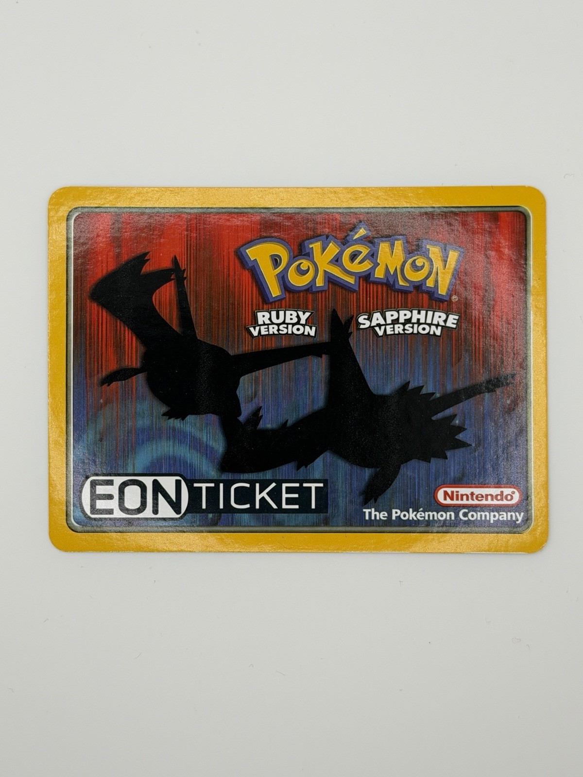 Eon Ticket – Pokemon Ruby & Sapphire e-Reader Custom Card (Read Description)