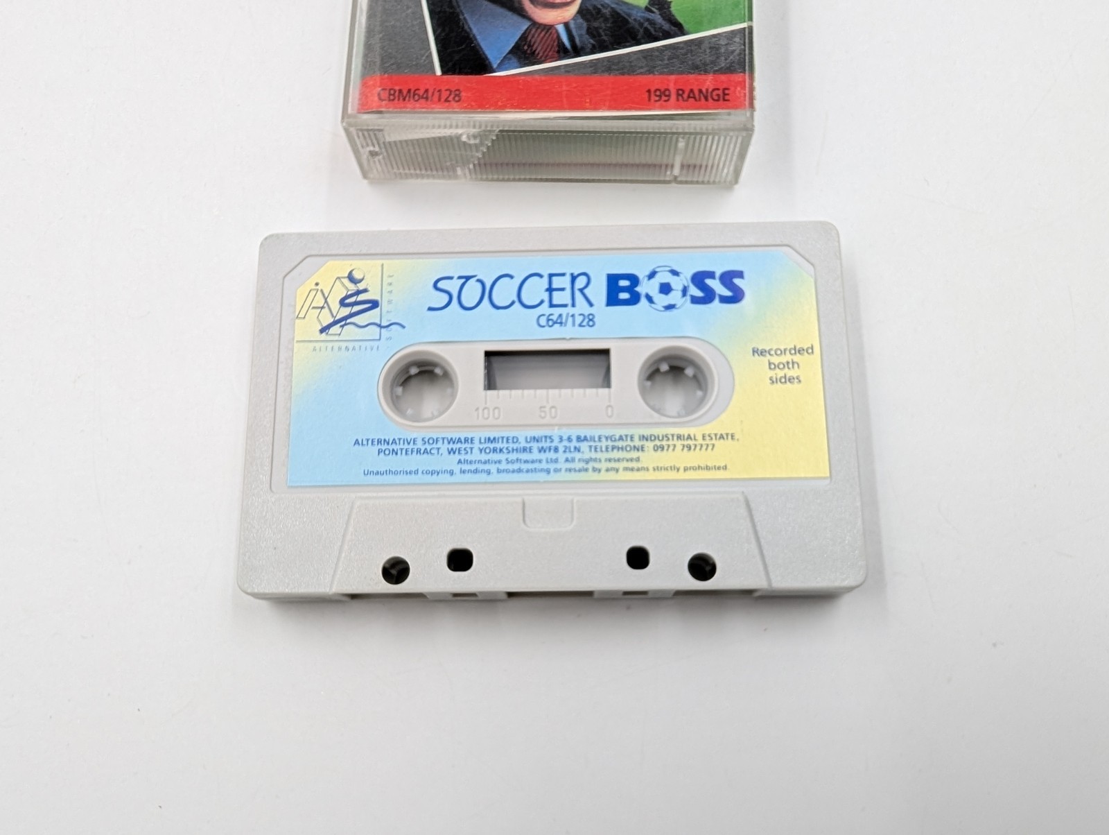Soccer Boss Cassette (Commodore 64) (260142)