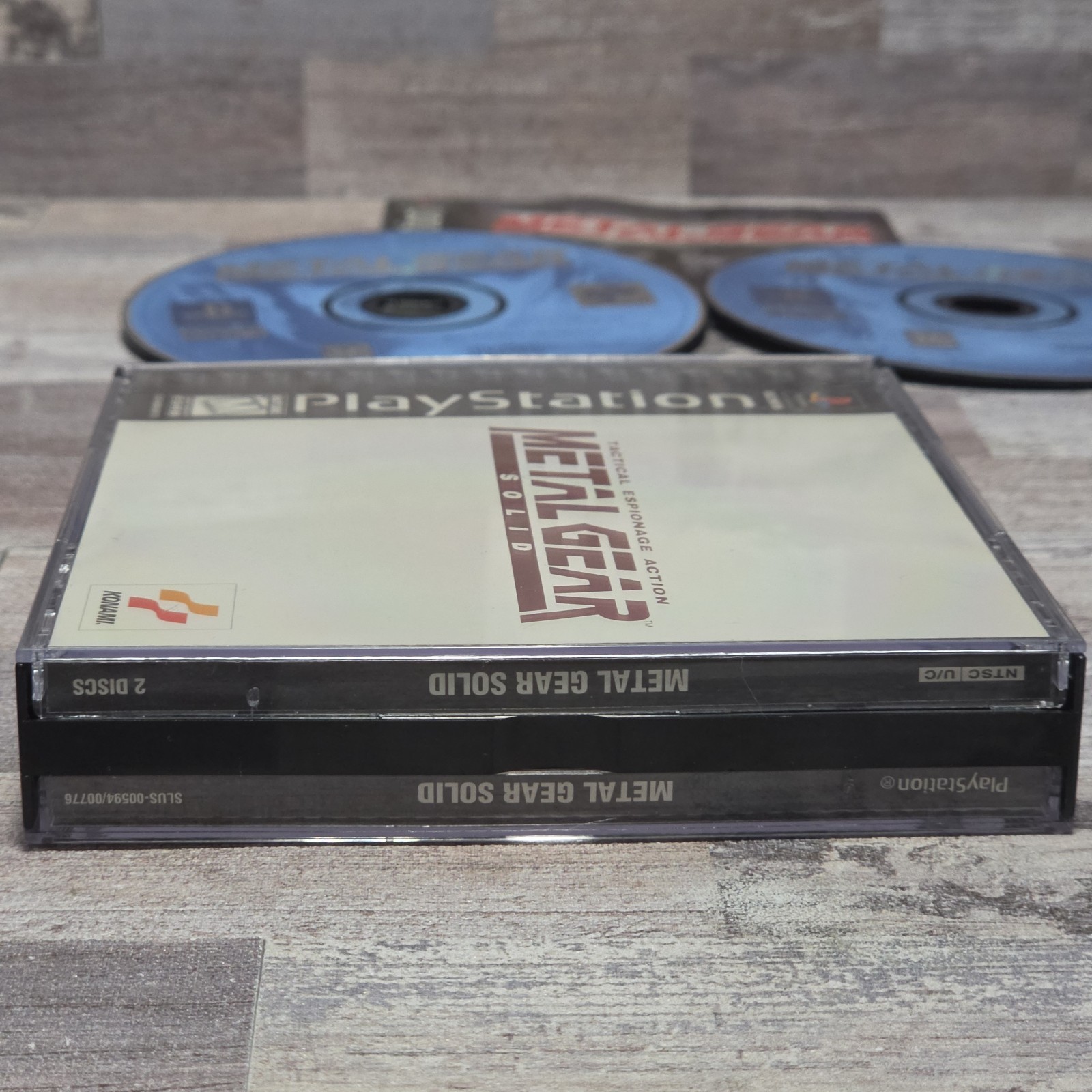 Sony PlayStation PS1 Metal Gear Solid Black Label CIB Tested Complete CIB