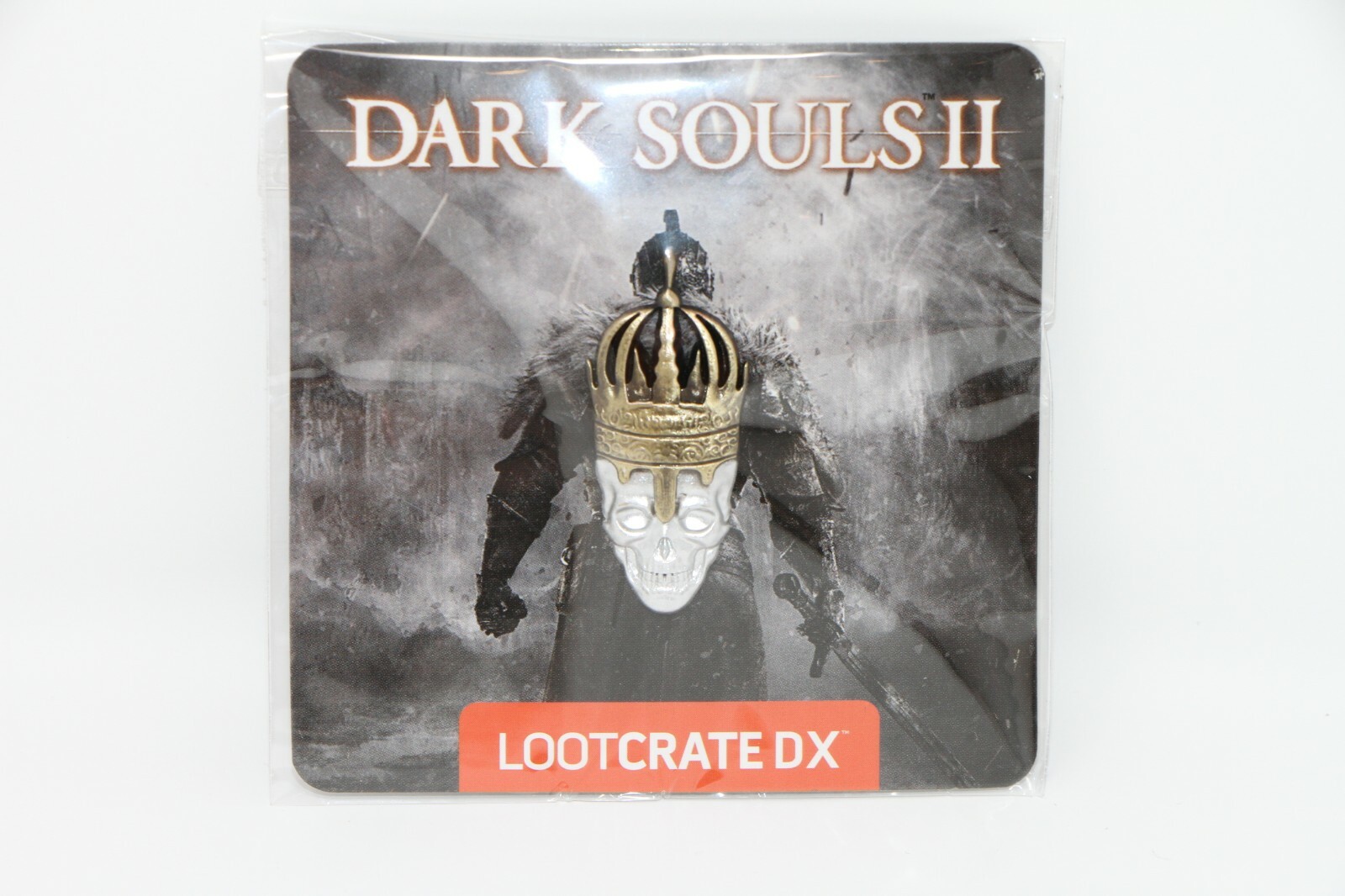 Dark Souls II Loot Crate DX Exclusive Enamel Pin Brand New Sealed RARE!