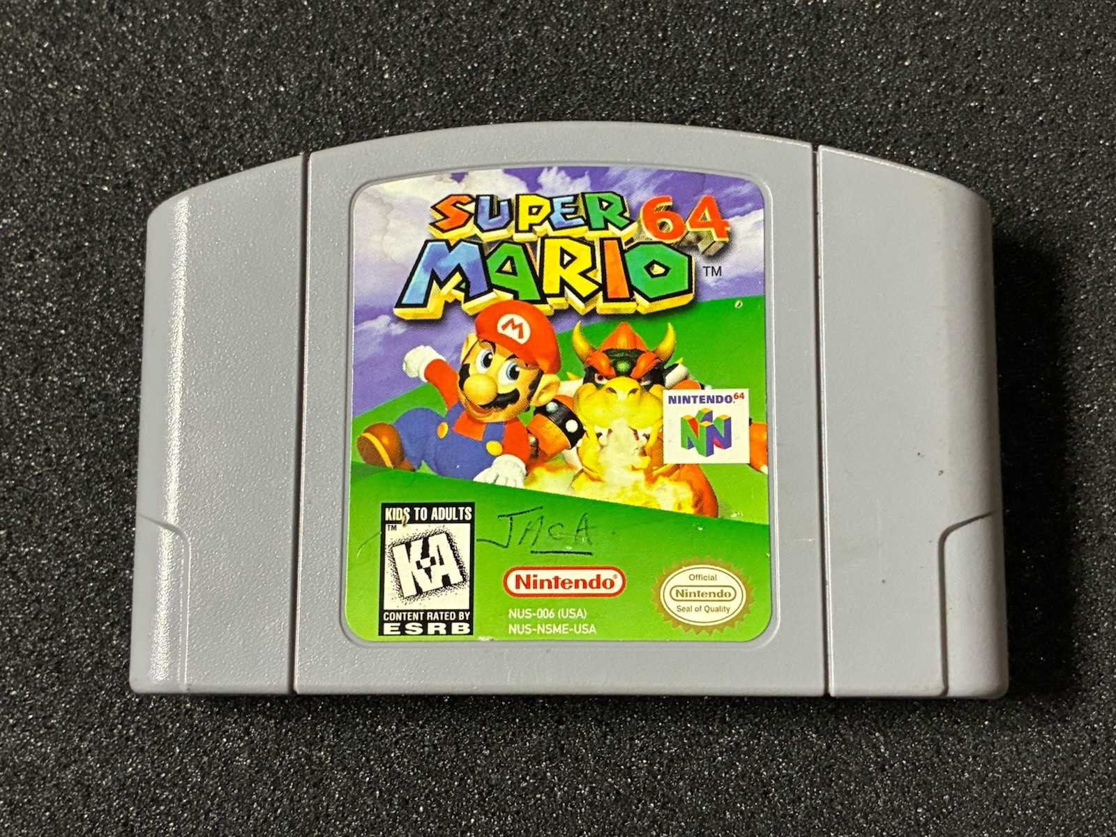 Super Mario 64 Nintendo 64 N64 Authentic OEM Game Cartridge Tested Working USA