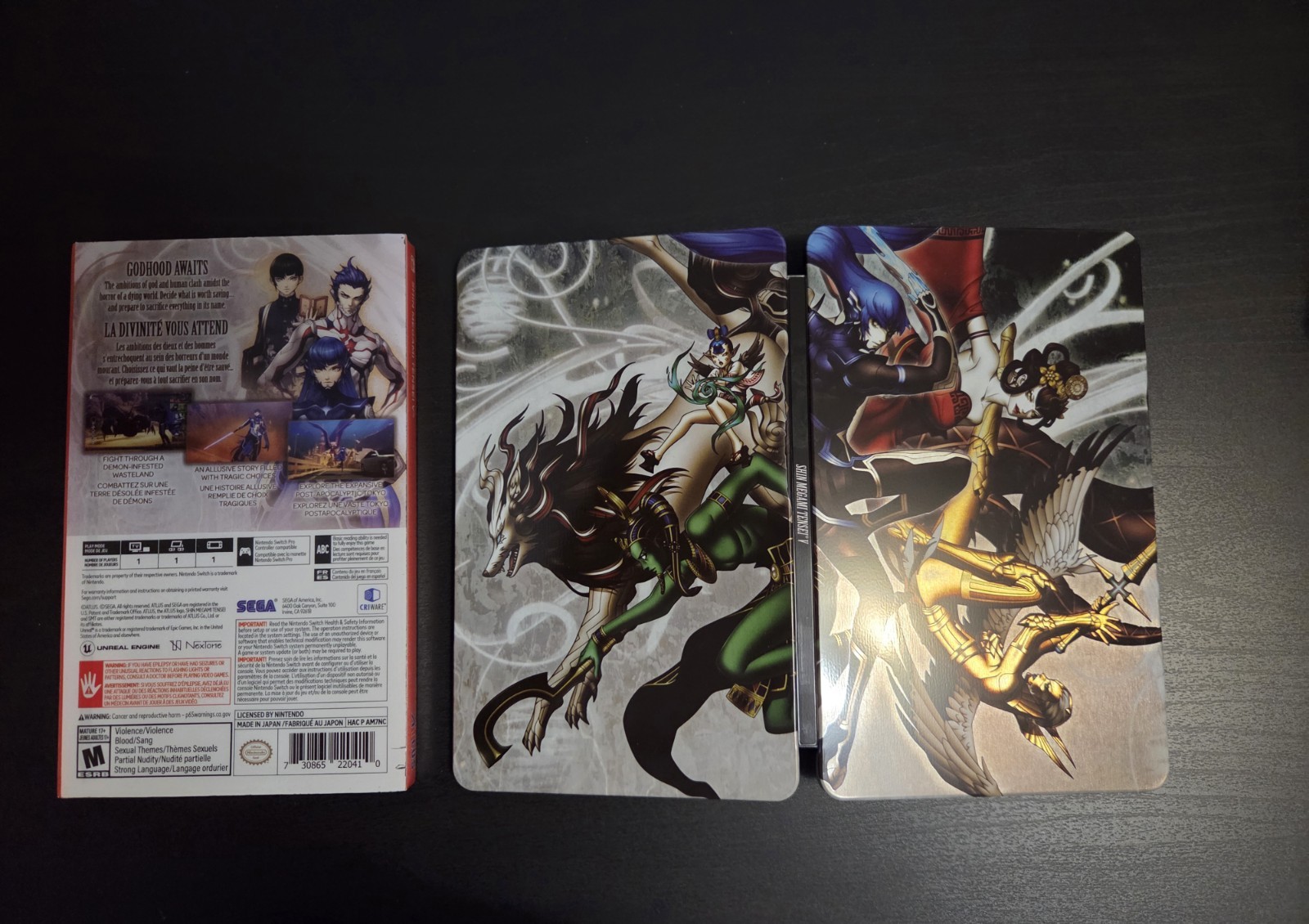 Nintendo Switch games (Sealed 13 Sentinels, SMT 5, Catherine, Atelier Ryza)