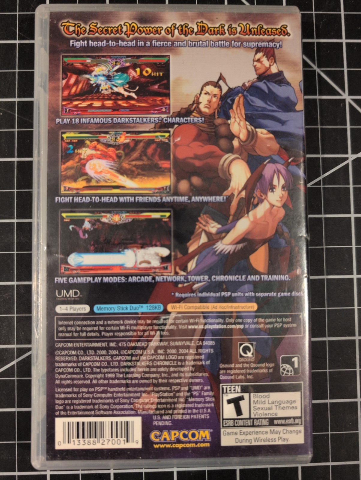 Darkstalkers Chronicle: The Chaos Tower – Capcom. PSP