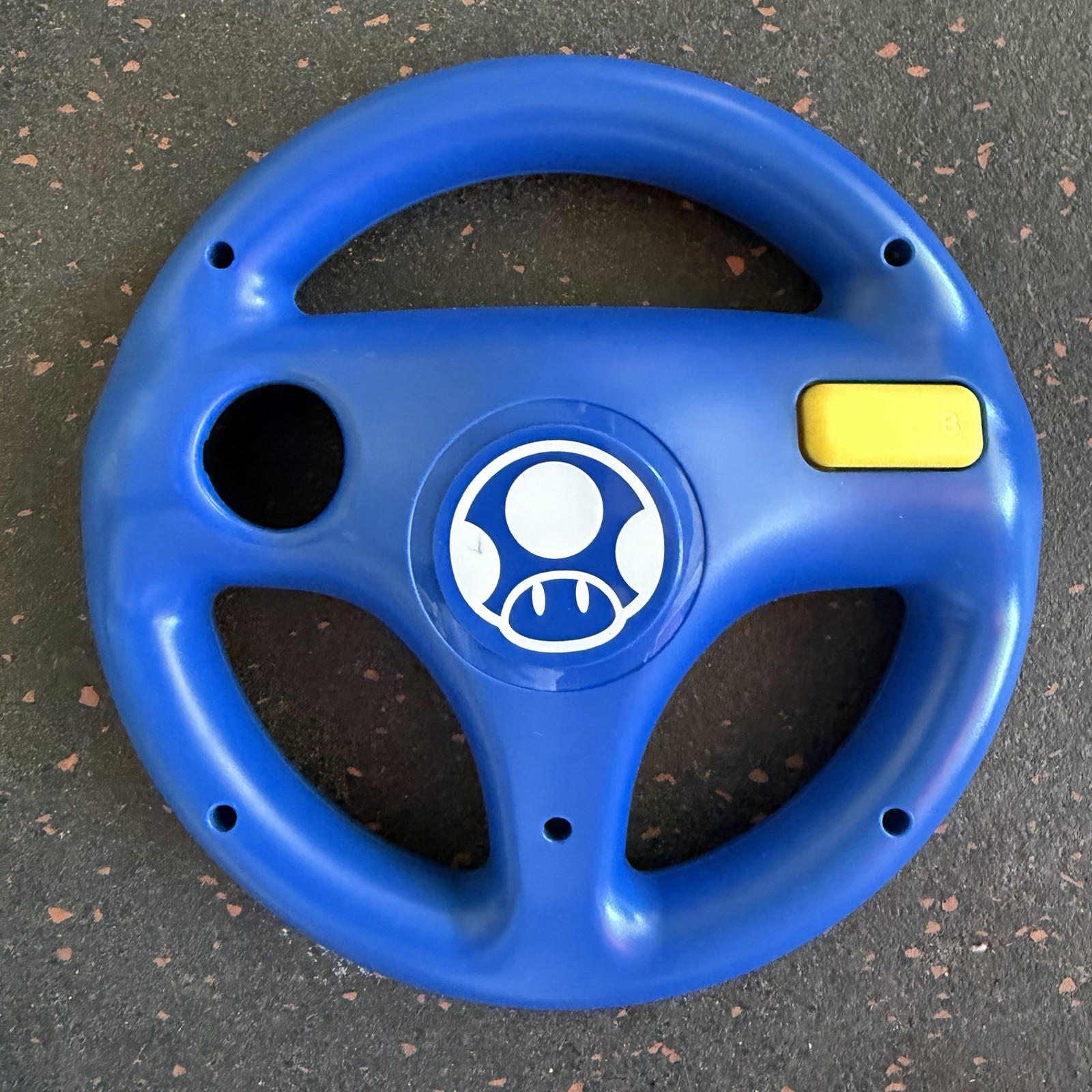 Toad Wii Remote And Wheel, RVL-036 With Motion Plus
