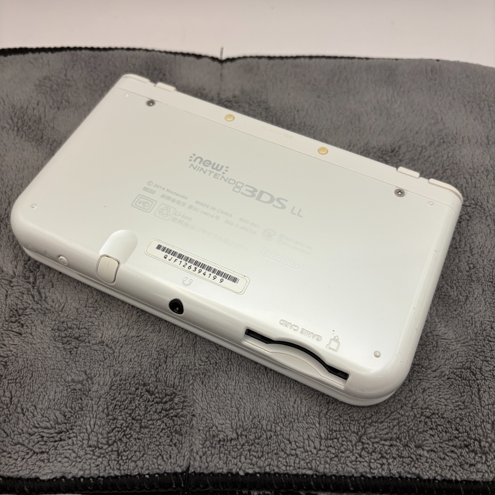 【Excellent5】TOP IPS Nintendo New 3DS LL XL Pearl White Handheld Game Console