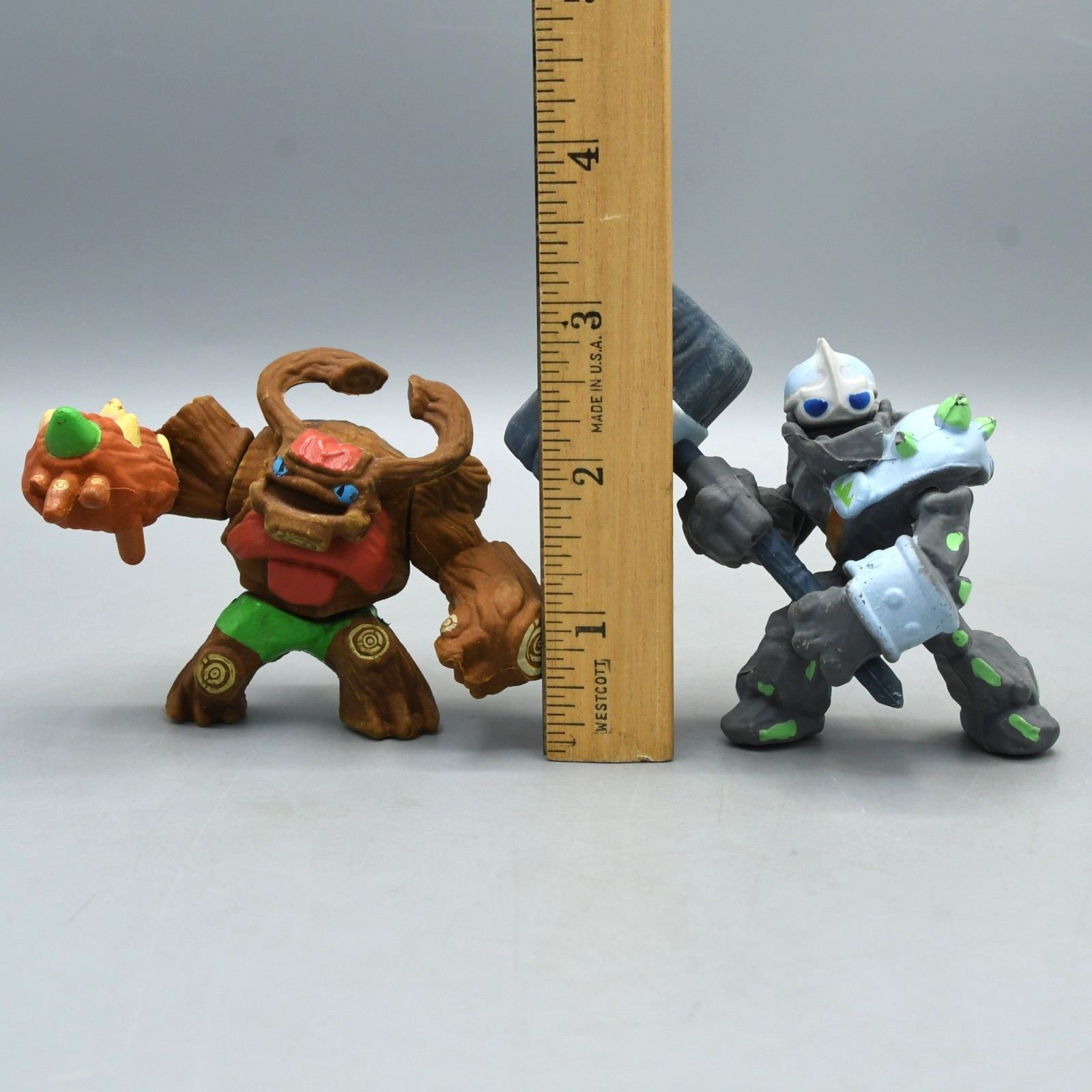 Skylanders Giants Puzzle Eraser Lot of 2 Tree Rex Crusher 2012 Activision
