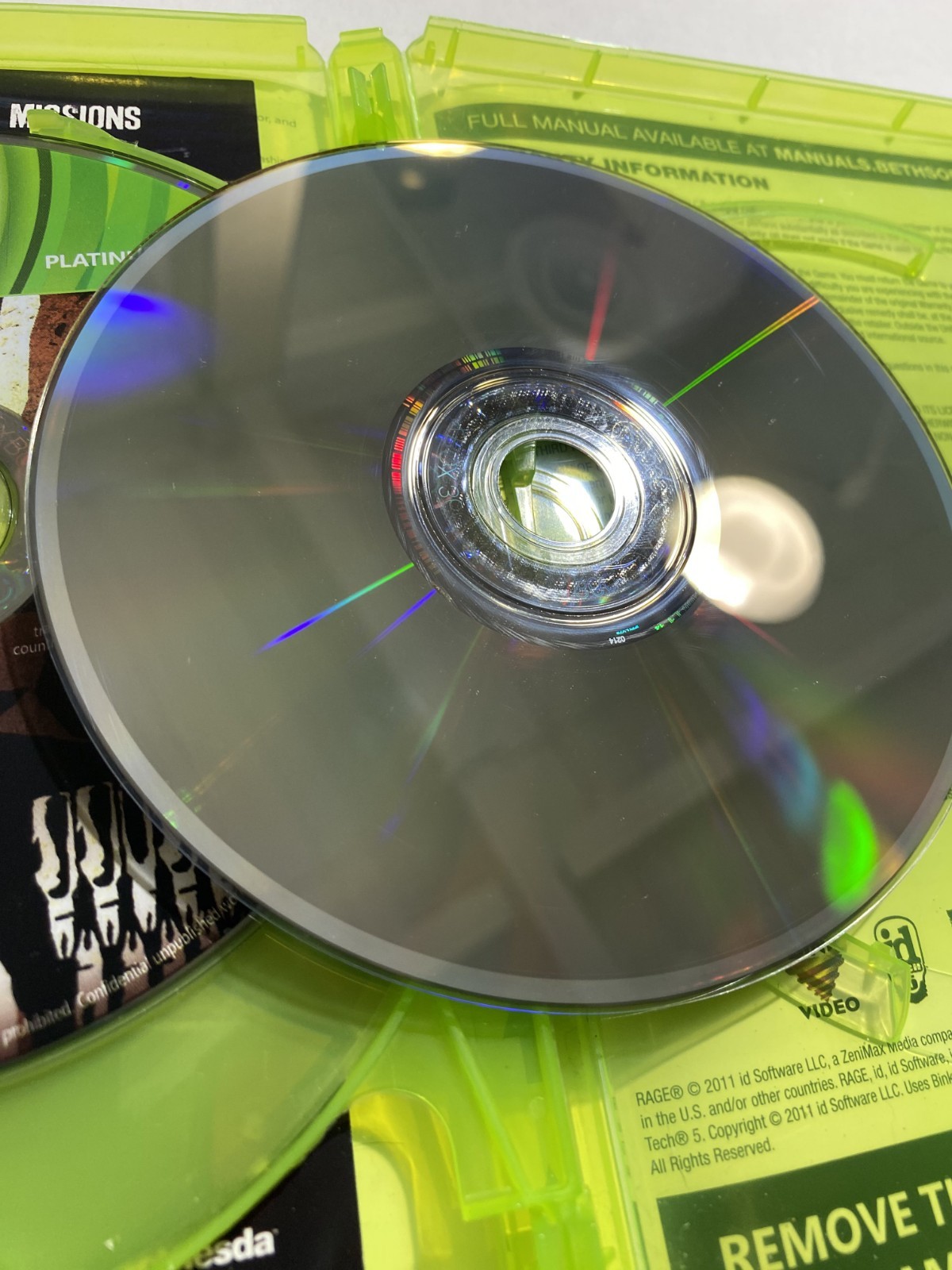 RAGE Greatest Hits (Xbox One & Xbox 360) Complete w/ All Discs Tested Free Ship
