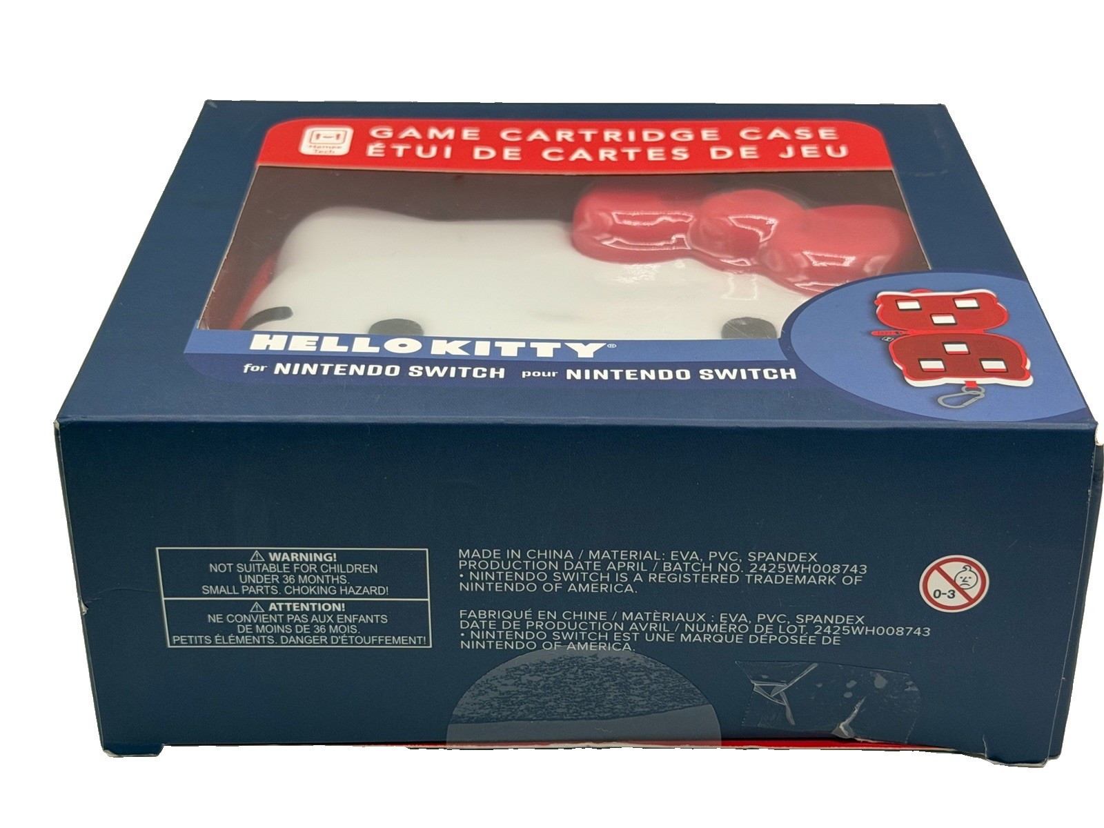 Hello Kitty Nintendo Switch Game Cartridge Case Holds 12 Games New