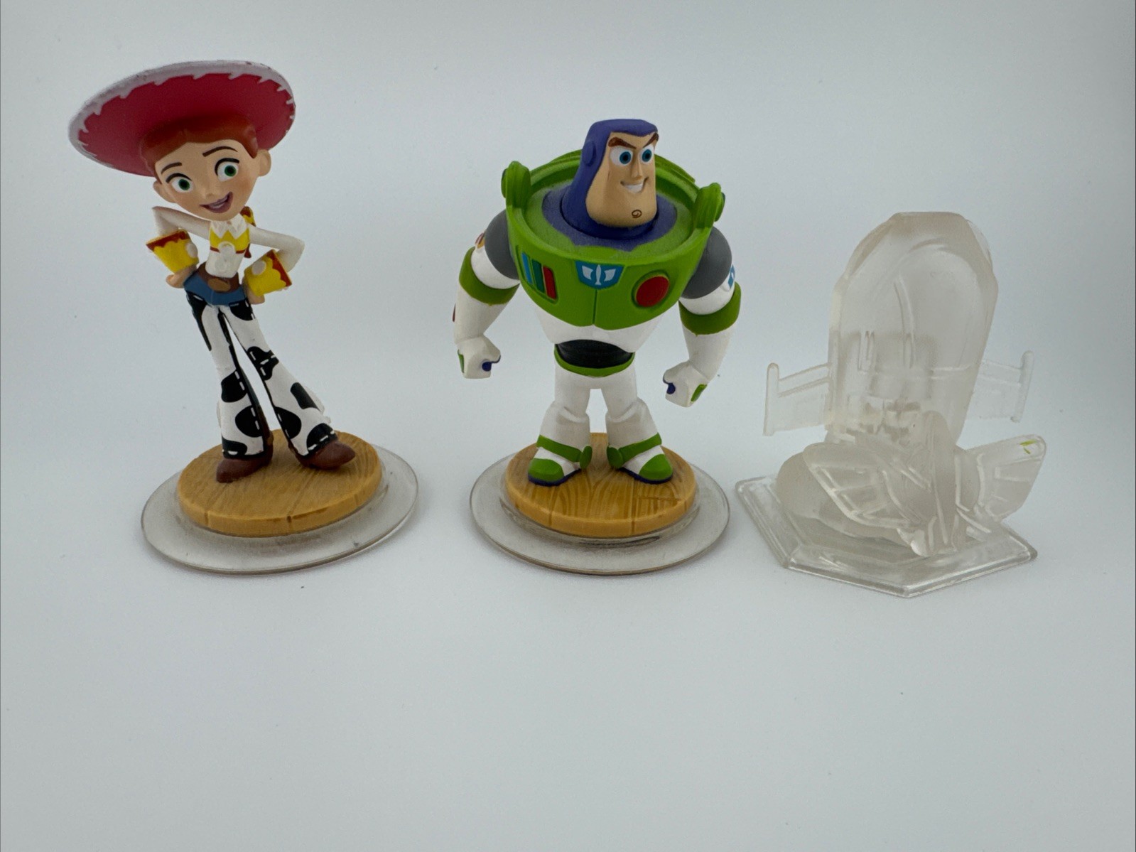 Disney Infinity Toy Story Buzz Lightyear, Jessie and Crystal Character Lot