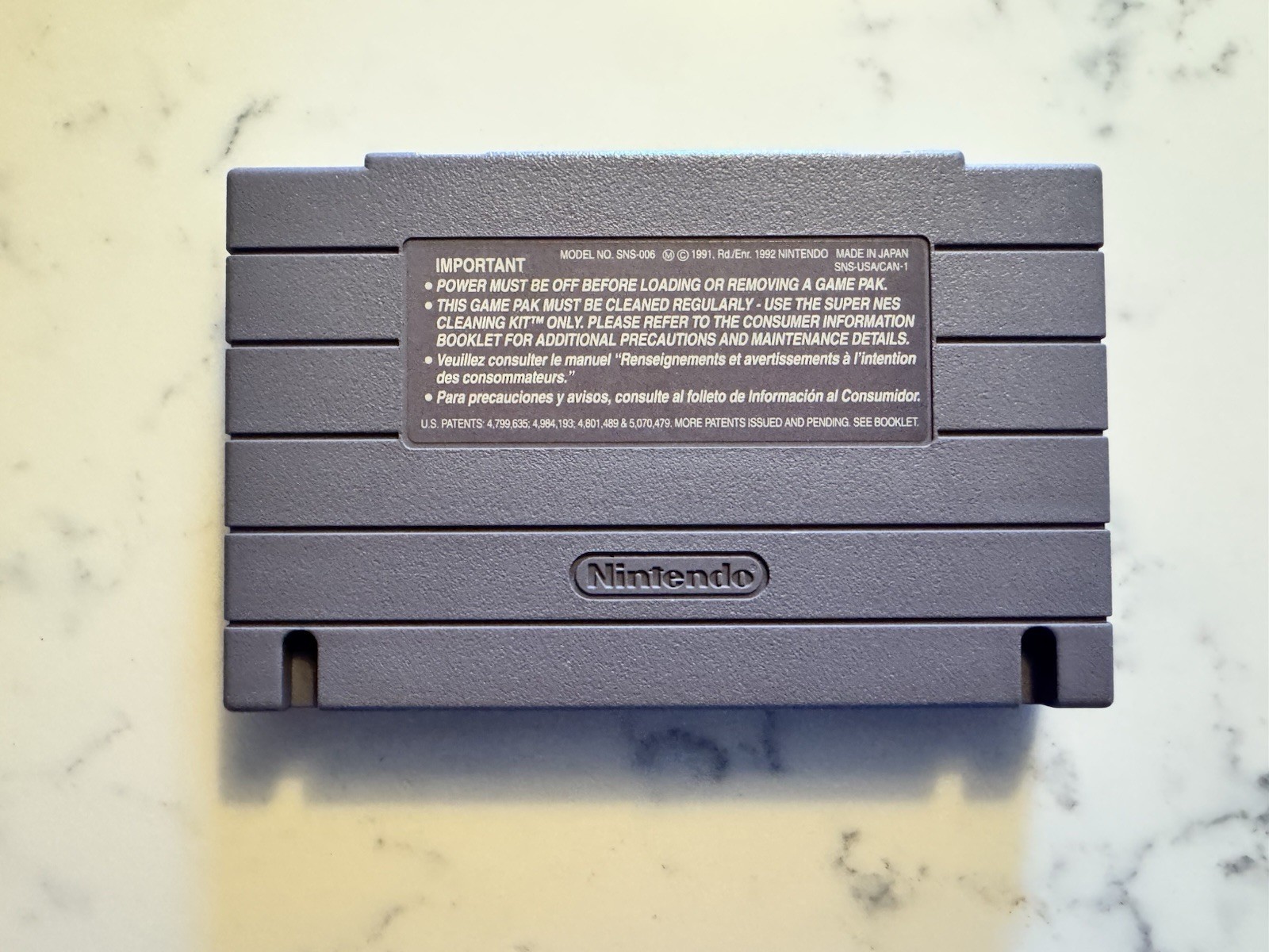 Winter Extreme Skiing Snowboarding (Nintendo SNES) Authentic. Tested