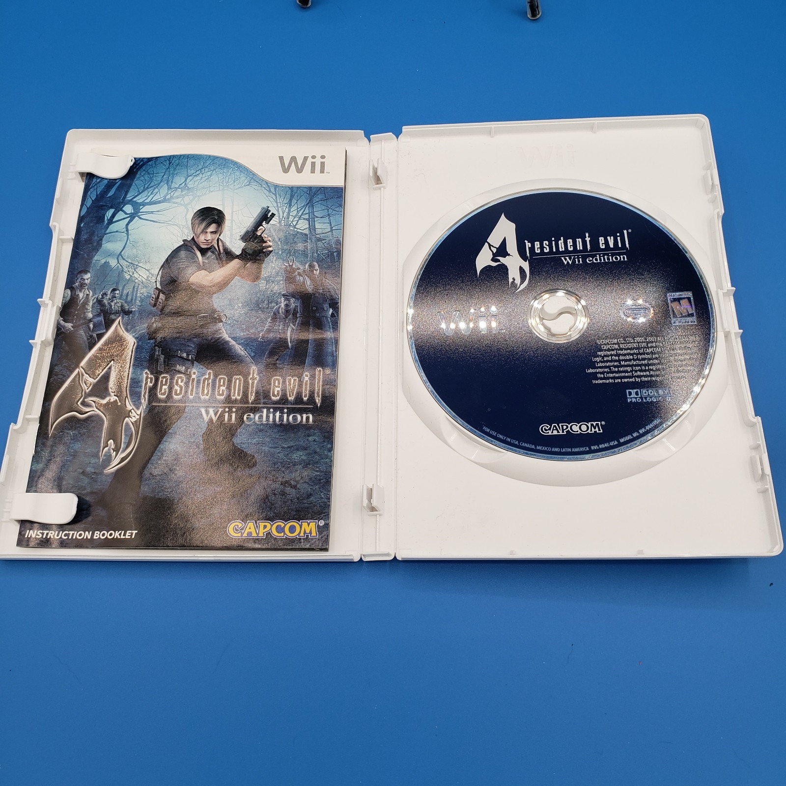 Resident Evil 4 — Wii Edition (Nintendo Wii, 2007) Complete CIB Tested