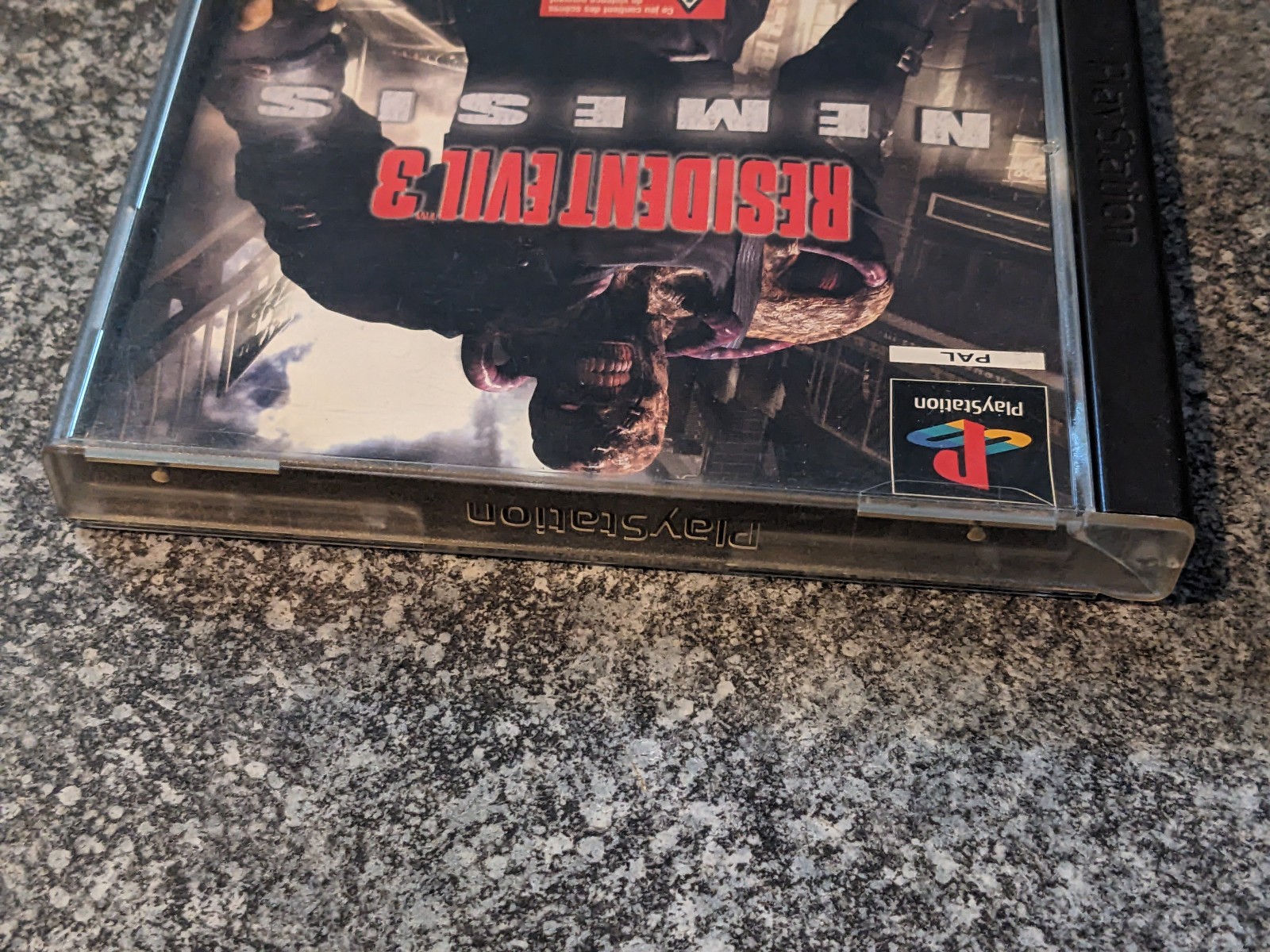 Resident Evil 3 Nemesis (1999) PS1 NTSC 📀 (European French Language Back Cover)