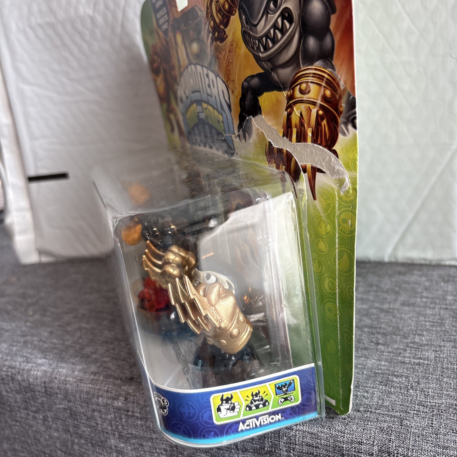 Skylanders Fiery Forge Battle Pack Bumble Blast Knockout Terrafin -Swap- Force