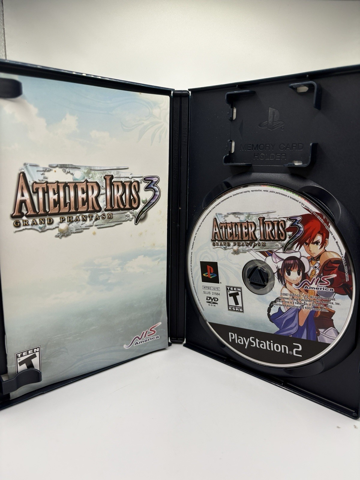 Atelier Iris 3: Grand Phantasm PS2 CIB Complete MINT