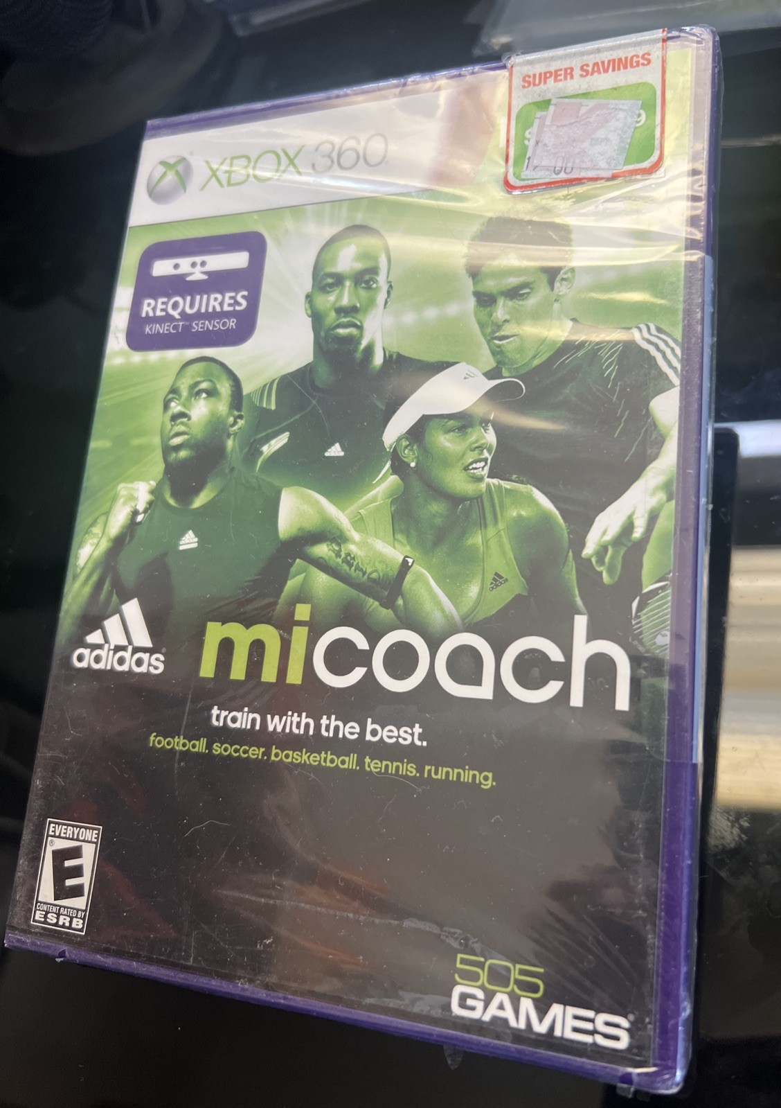 MiCoach Kinect! Train with the Best (XBOX 360, 2012) Brand New!