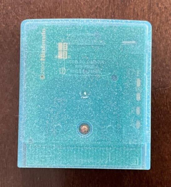 Pokemon: Crystal Version (Game Boy Color, 2001) WORKING