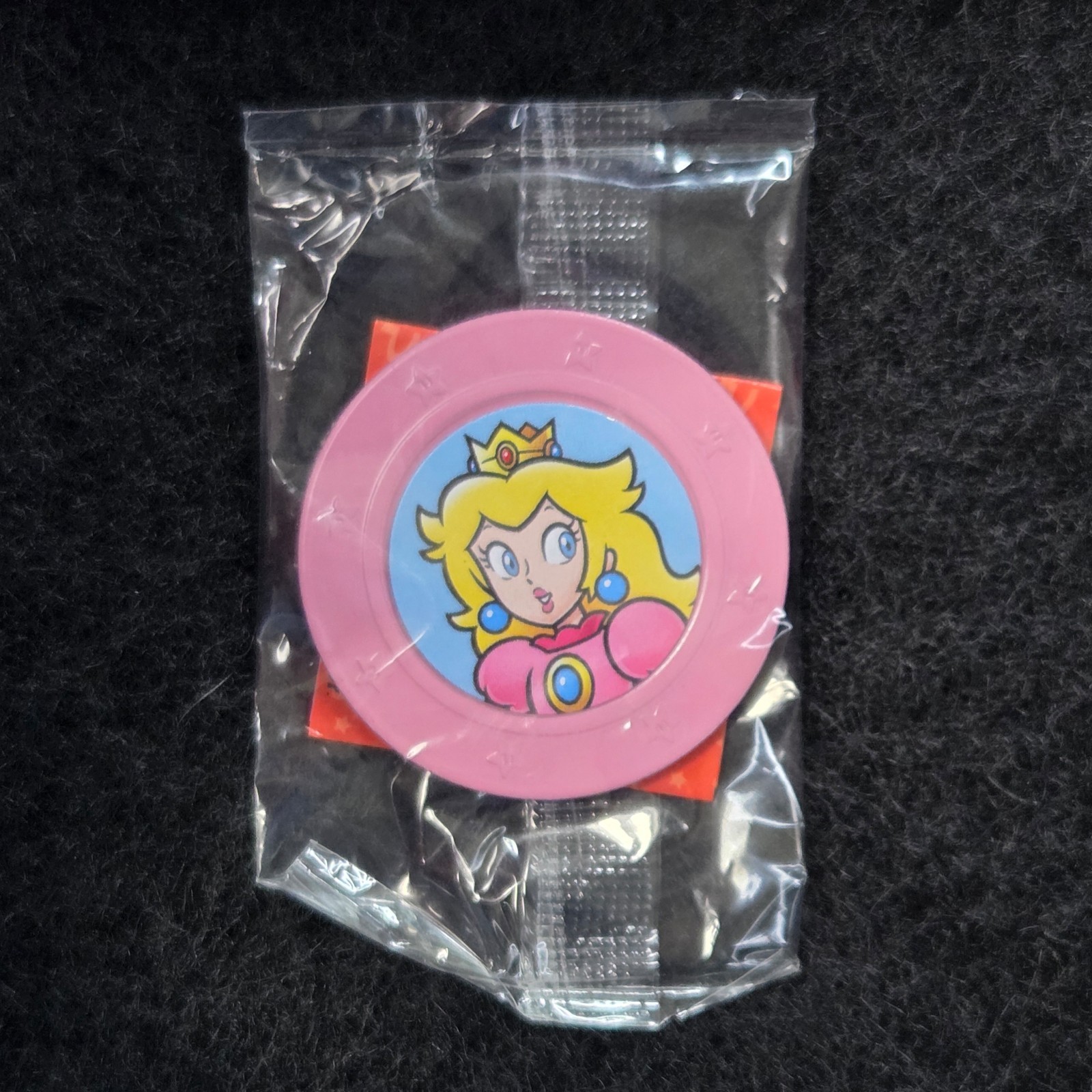 Frankford Wonder Ball Nintendo Super Mario Collectible Pink Princess Peach Coin