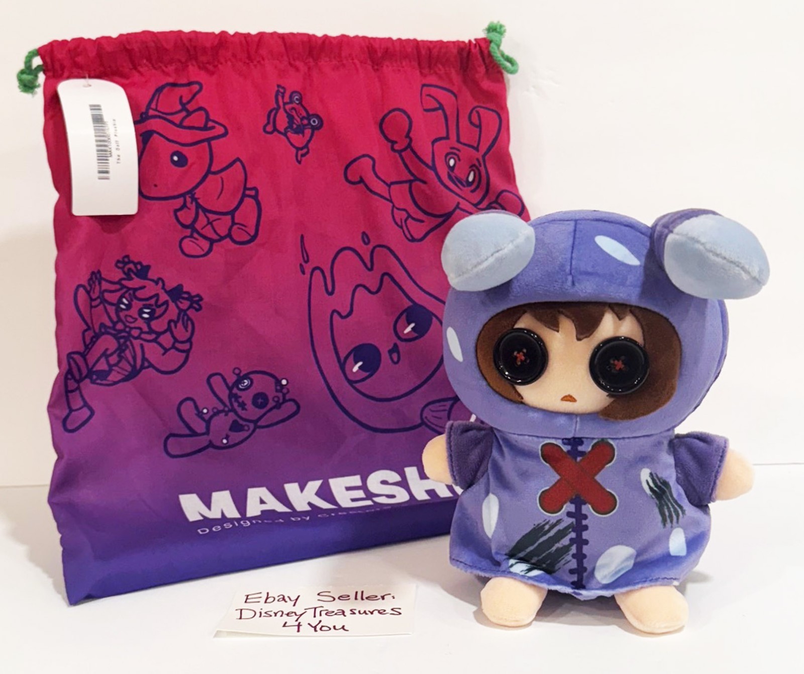 Makeship Plush The Doll Mohrta FPS Indie Video Game Plush Scumhead Rare G2U