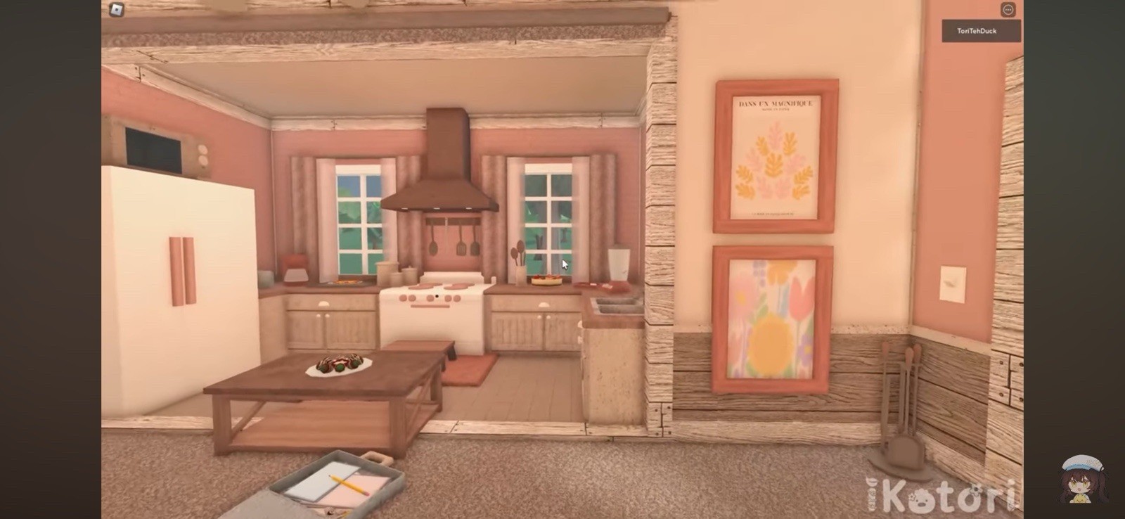 BLOXBURG CUTE COTTAGE HOUSE.CHECK DESCRIP.FAST BUILDER FOR AFFORDABLE PRICE