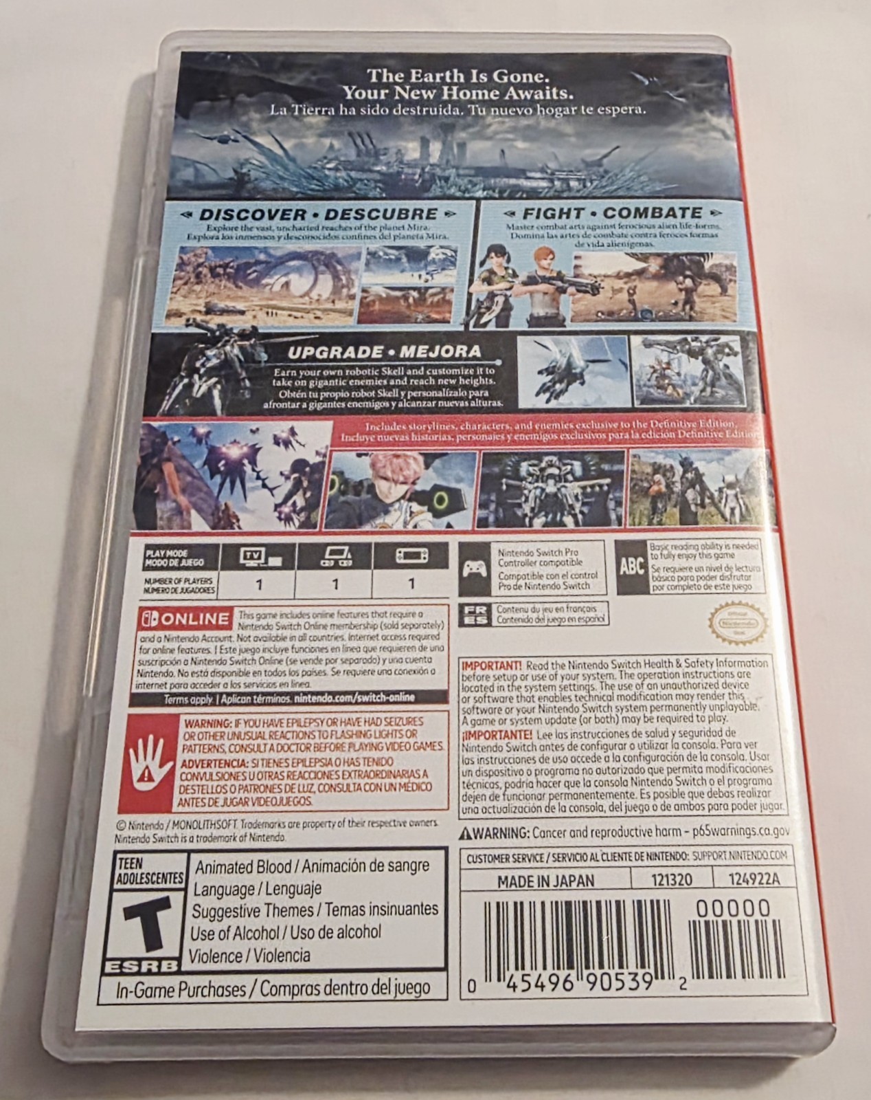 Xenoblade Chronicles X Definitive Edition – Nintendo Switch
