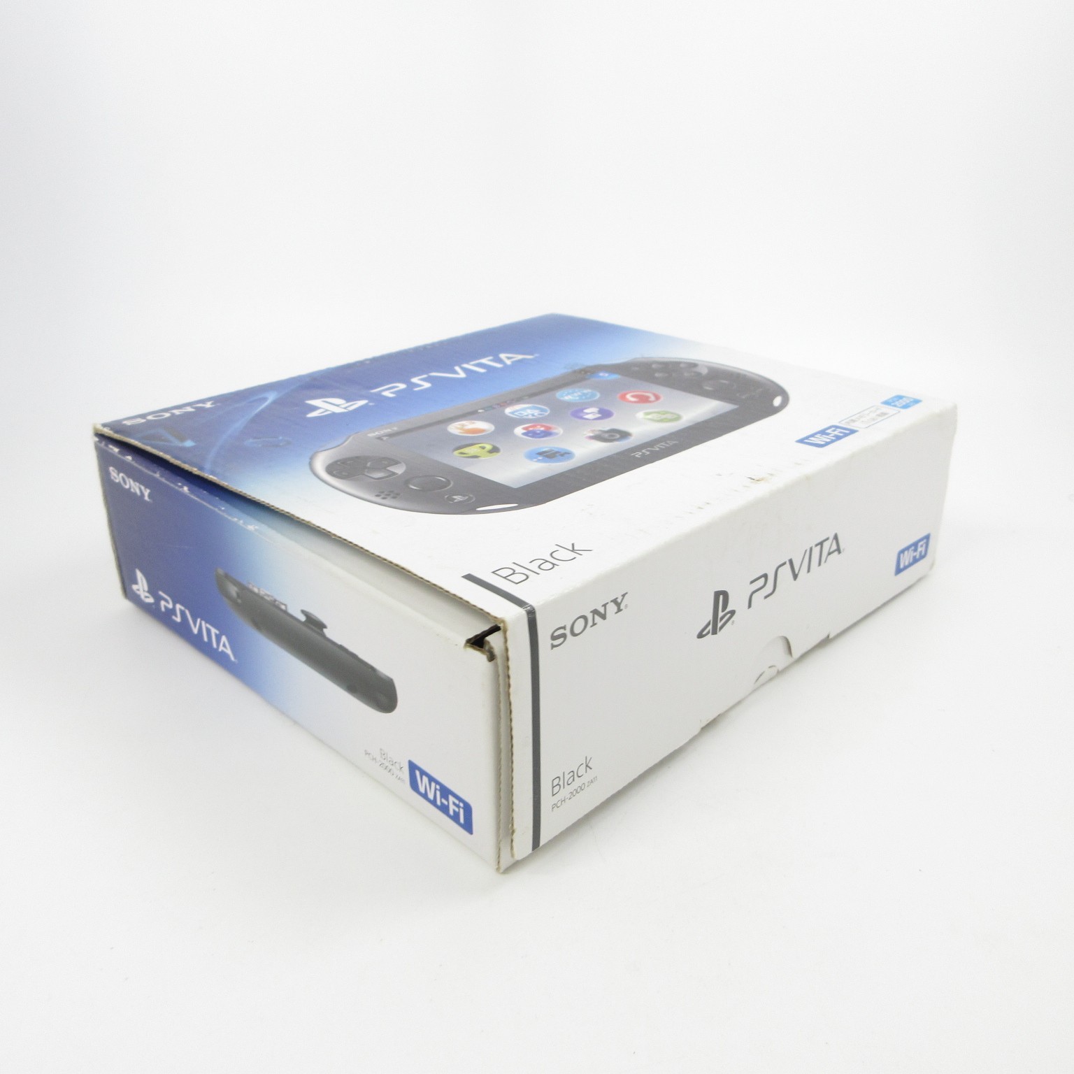 【Near Mint】Sony PS Vita PCH-2000 Black Wi-Fi Model Console #NET08/0614/03