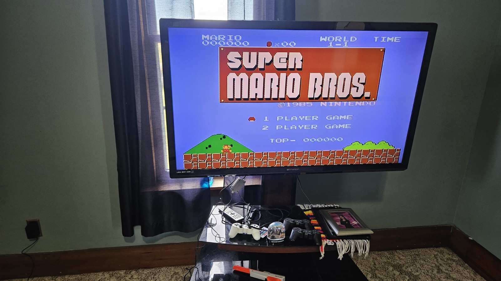 Nintendo NES Action Set Console Mario Duck Hunt