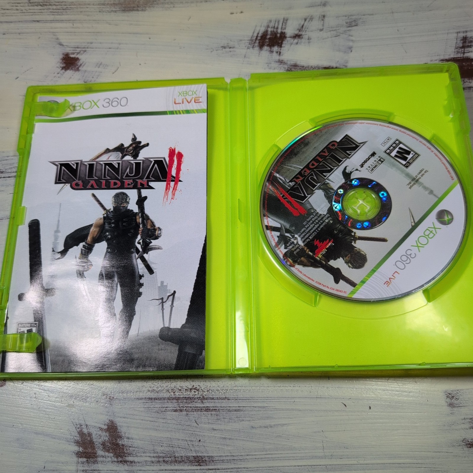 Ninja Gaiden 2 Microsoft Xbox 360 (2008) CIB With Slip sleeve.