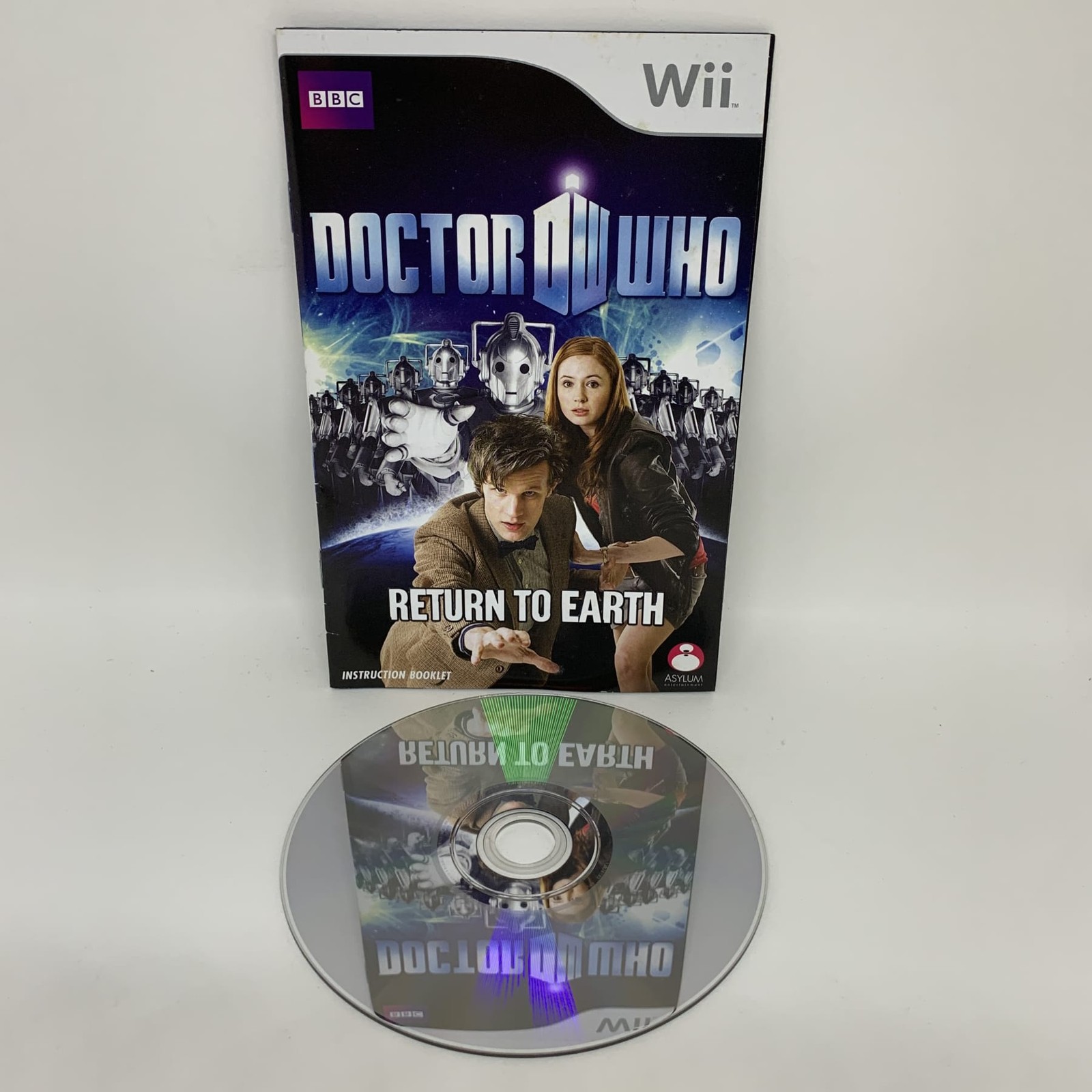 DOCTOR WHO RETURN TO EARTH Nintendo Wii Complete PAL GOOD COND Free Post