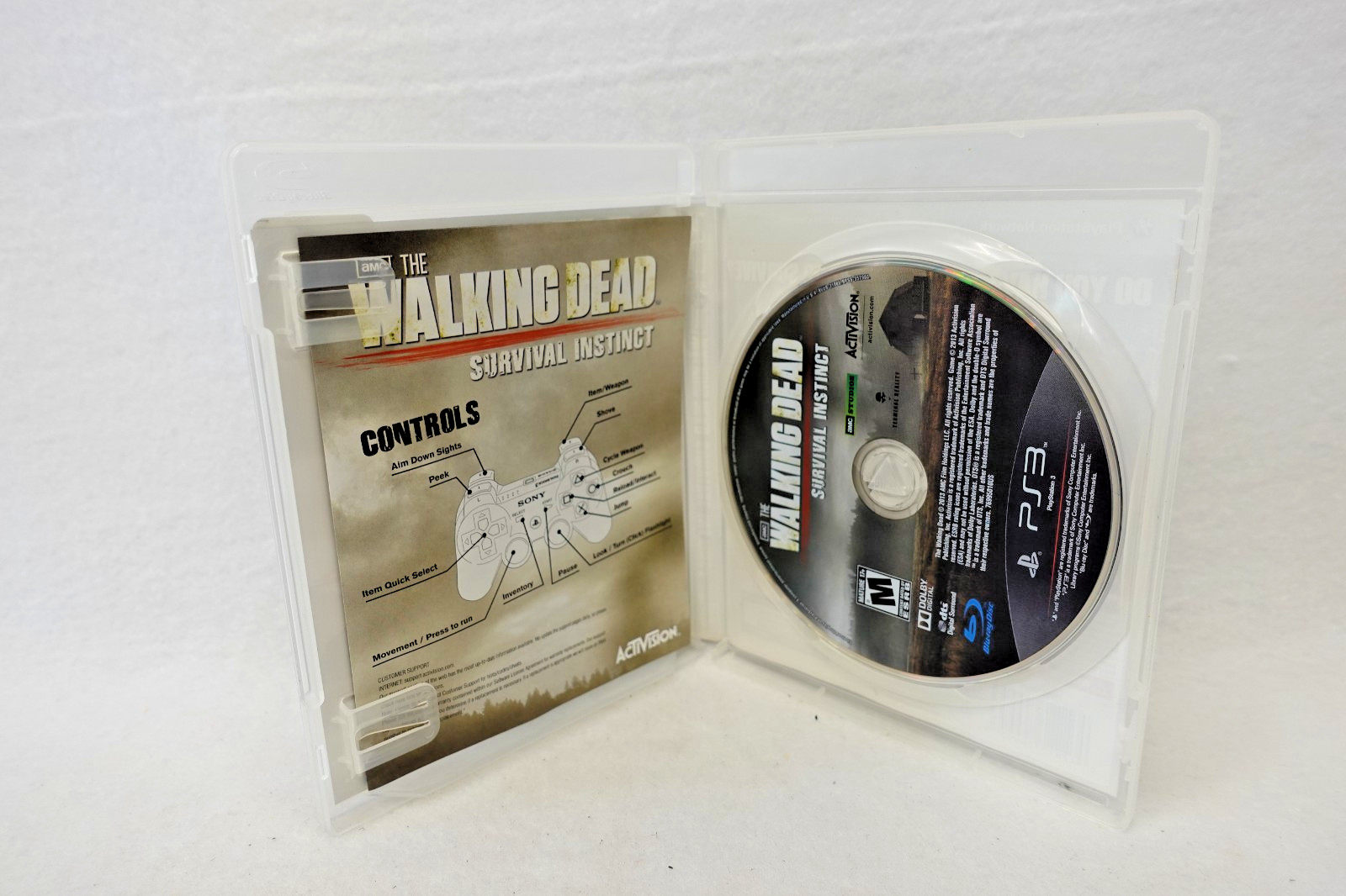 The Walking Dead Survival Instinct (Sony Playstation 3, PS3)