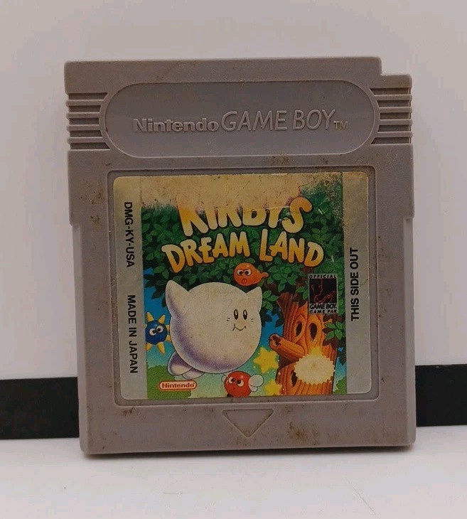 Game Boy Nintendo Game – Kirby’s Dream Land
