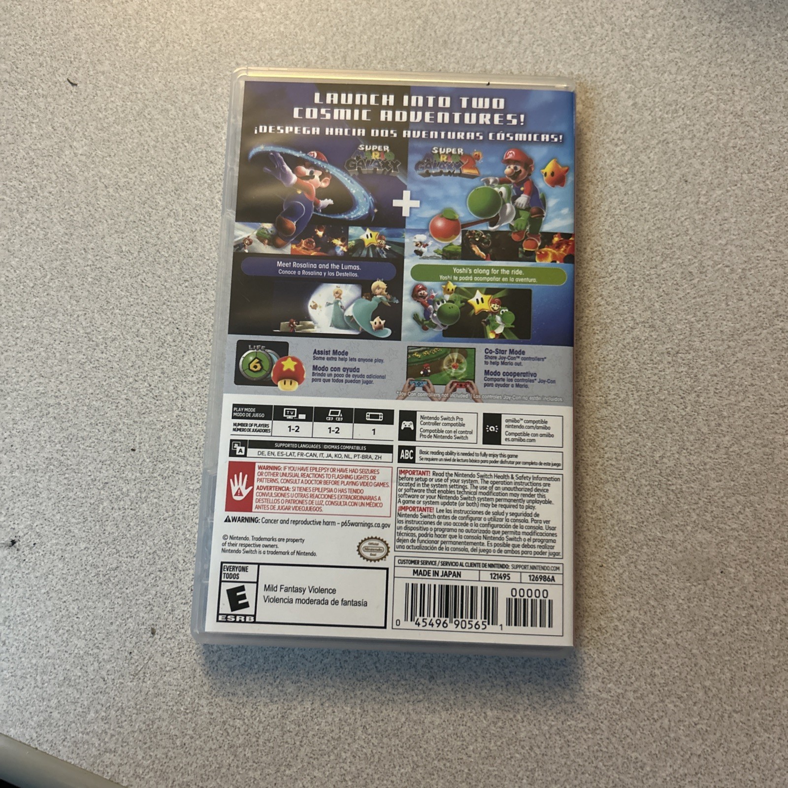 Super Mario Galaxy + Super Mario Galaxy 2 – Nintendo Switch