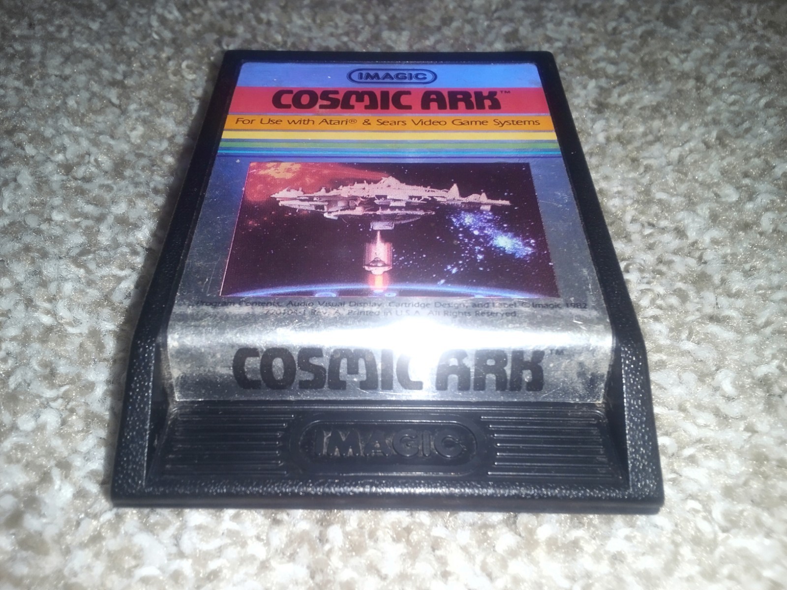 Atari 2600 IMAGIC Games Lot of 7 All Tested and Working See Pics