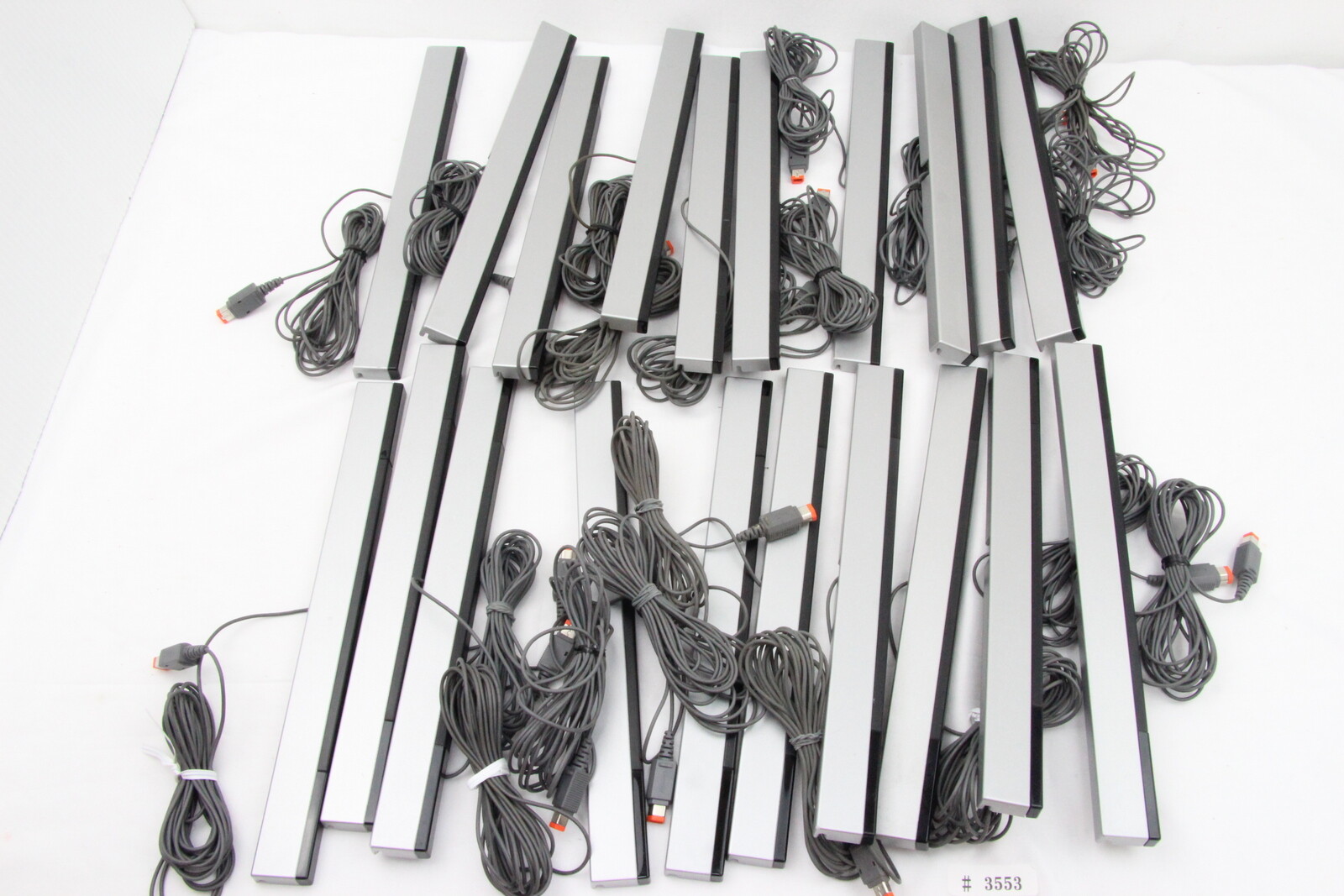 Lot of 20 Official Nintendo Wired Infrared Sensor Bar for Wii Wii U
